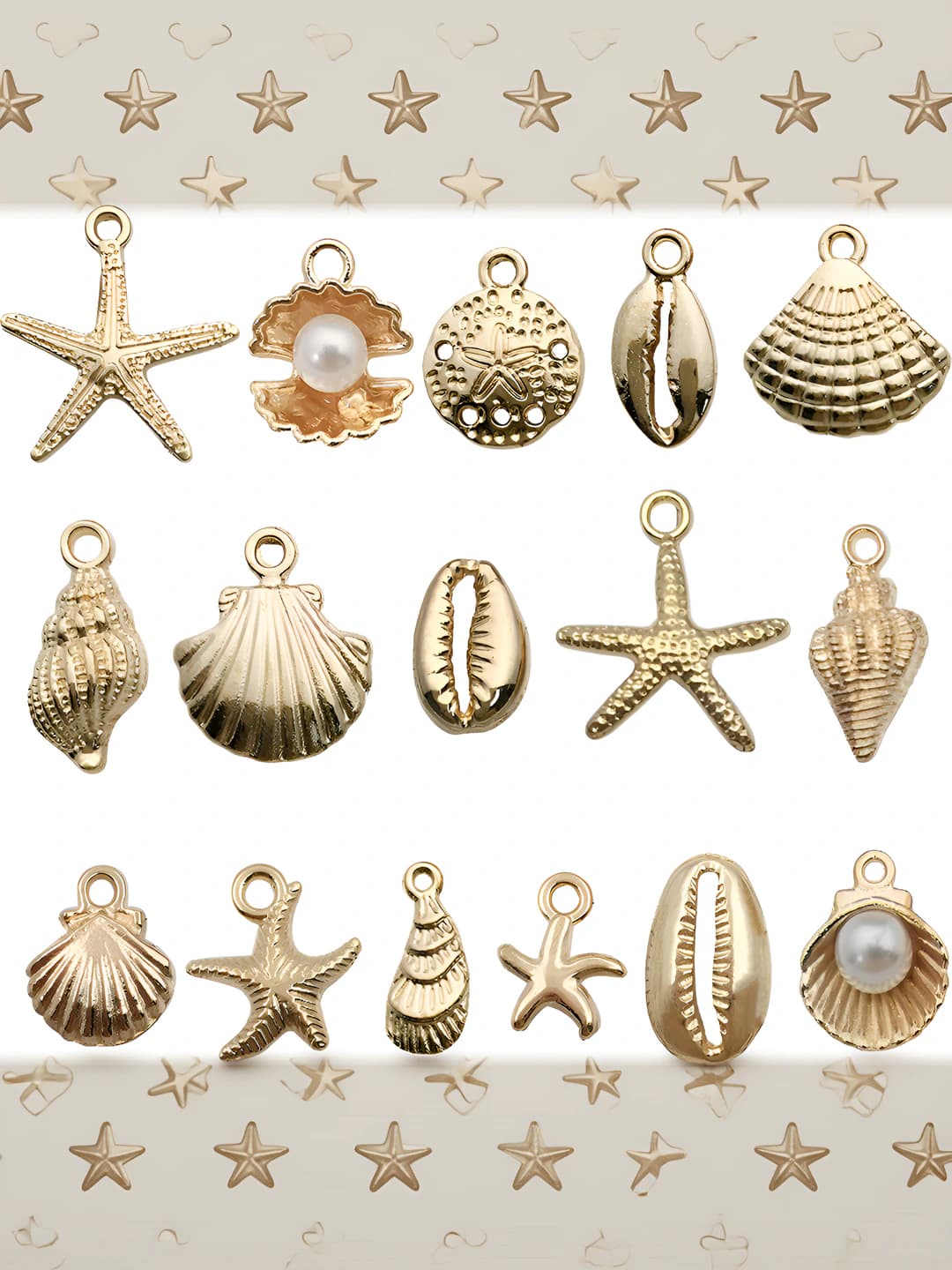 16 types Kc gold sea set