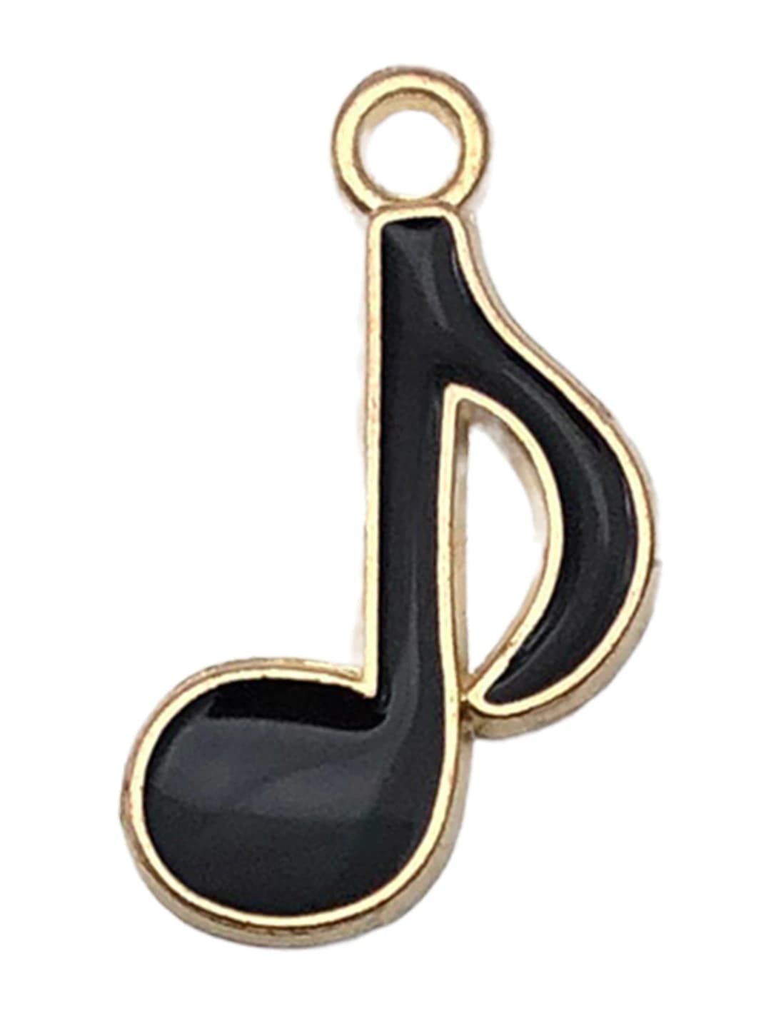 1 dona qora nota 19x12mm
