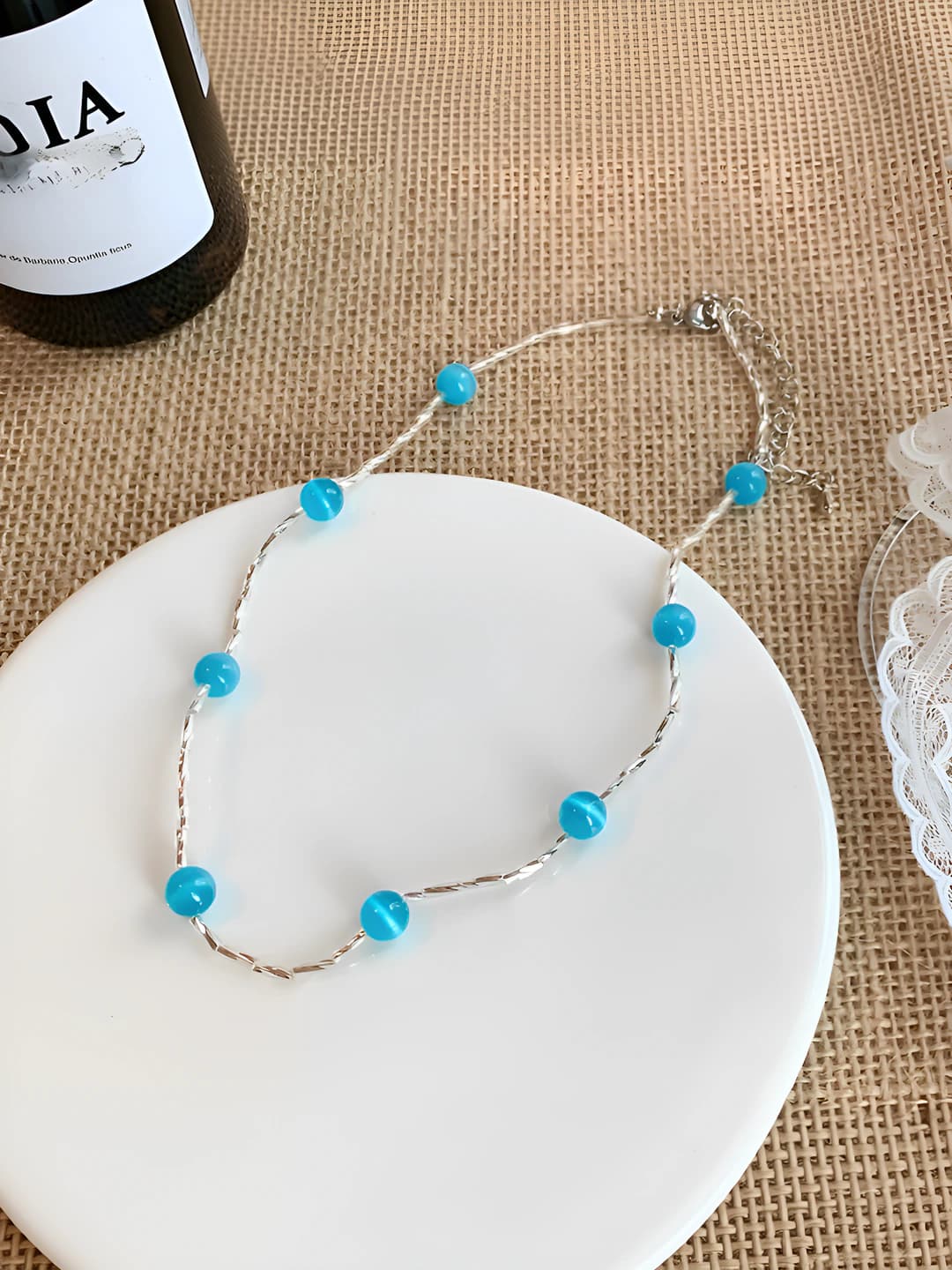 41# Chain-Silver-Blue