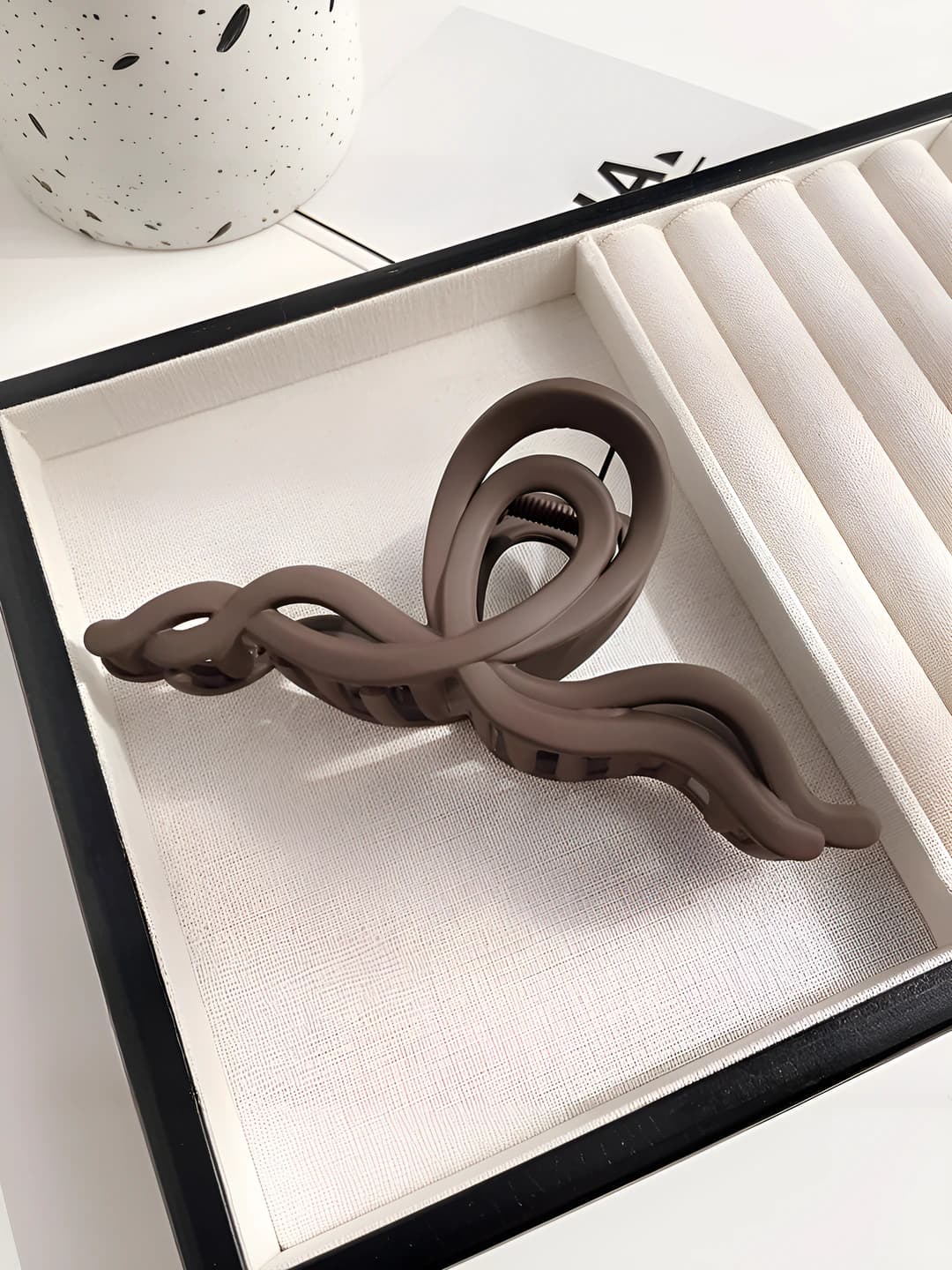 1# Wavy dark coffee