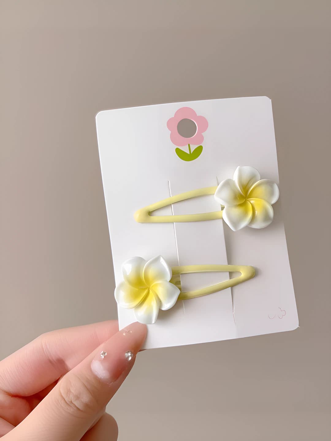 3# зажим-плюмерия капля 2 шт (ок. 5.7cm)