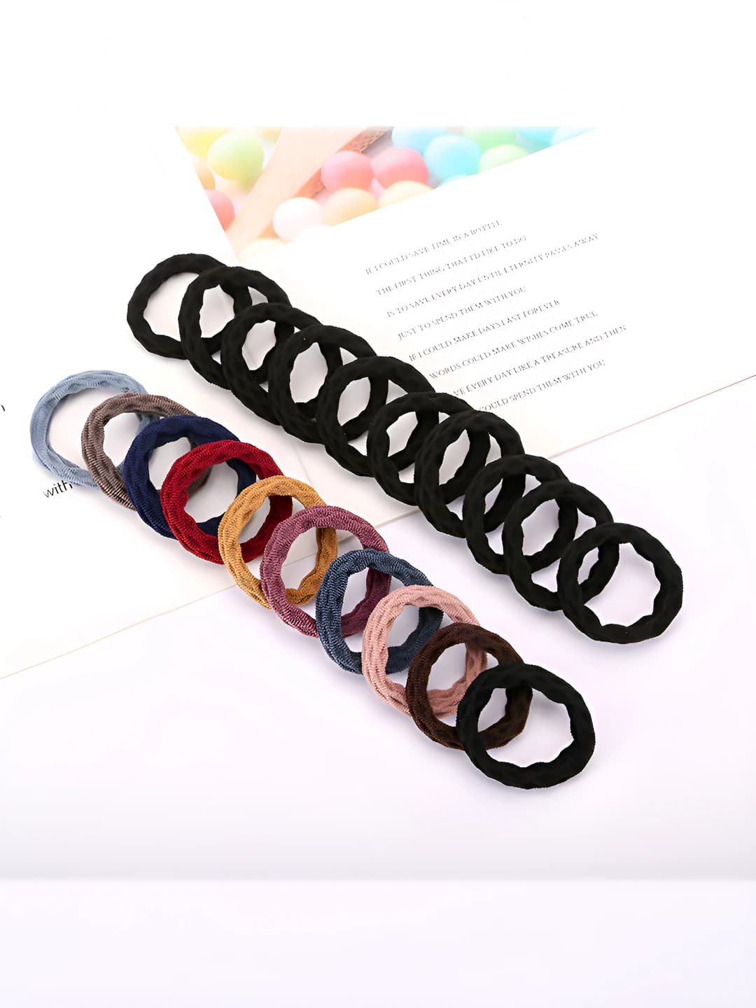 12# Rhombus 10 multicolour, 10 black, box