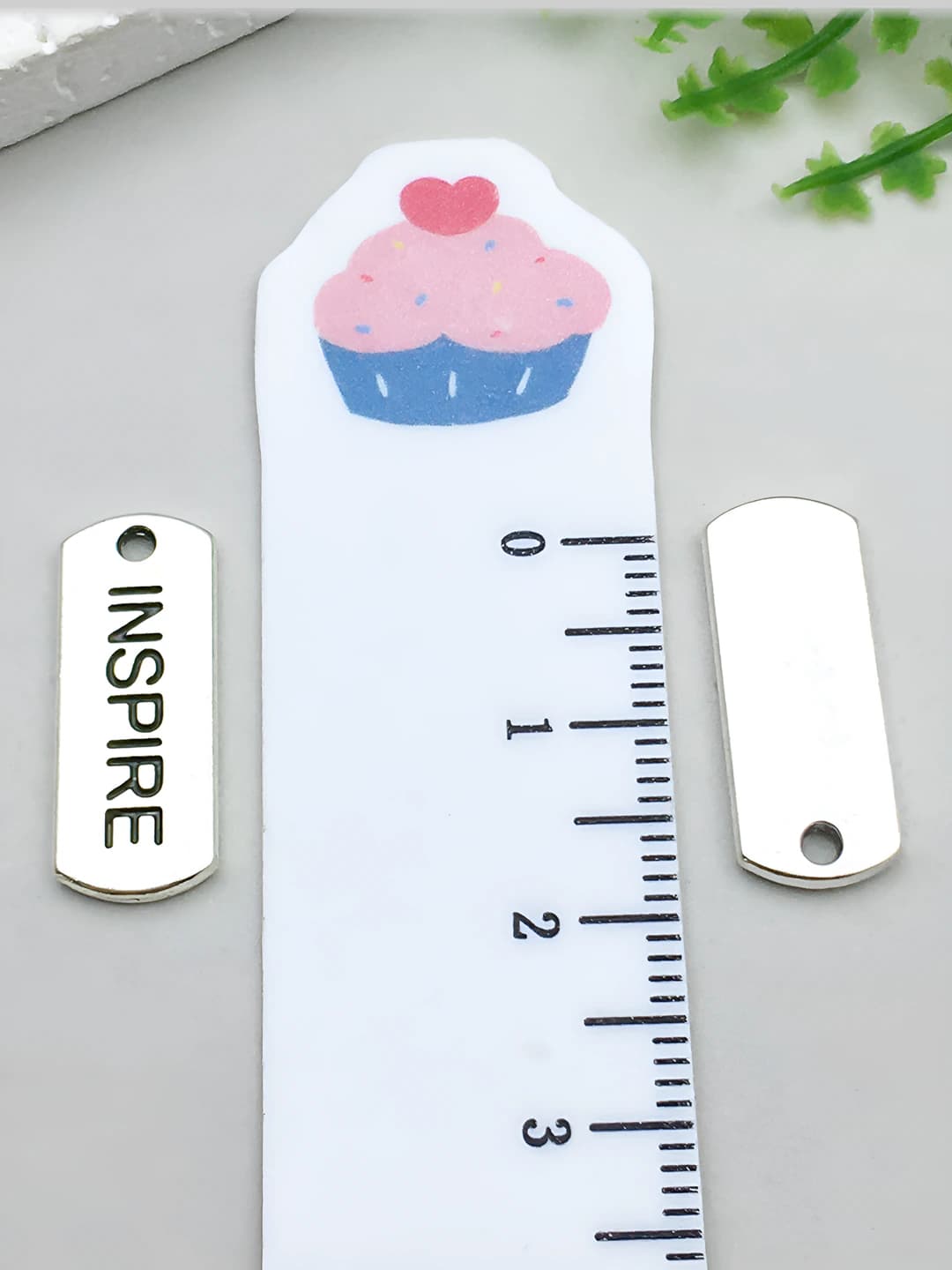 1 dona 'inspire' harfi 8x20mm-1.2g-10822