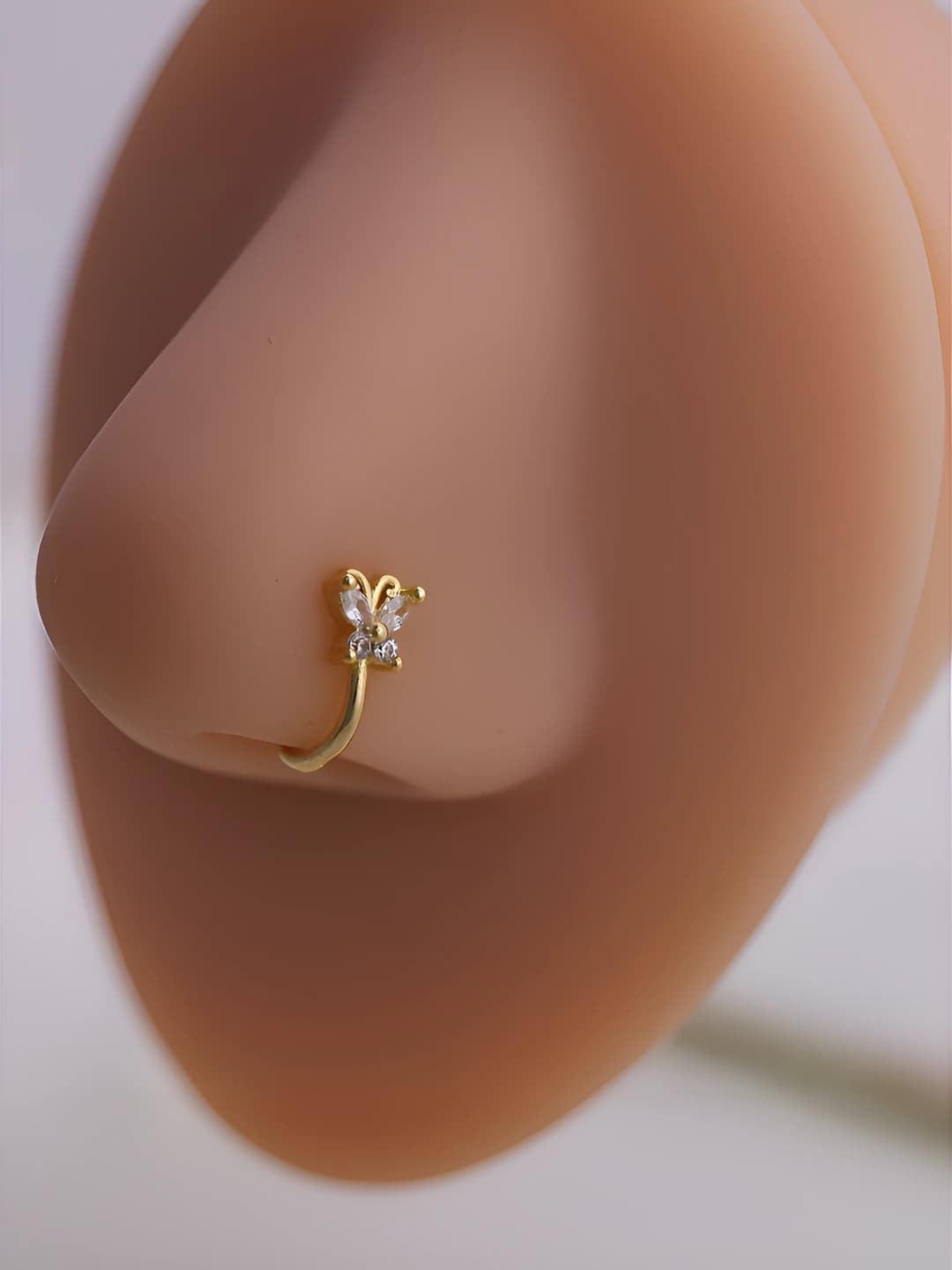 Butterfly U-shape nose clip (1 pc)