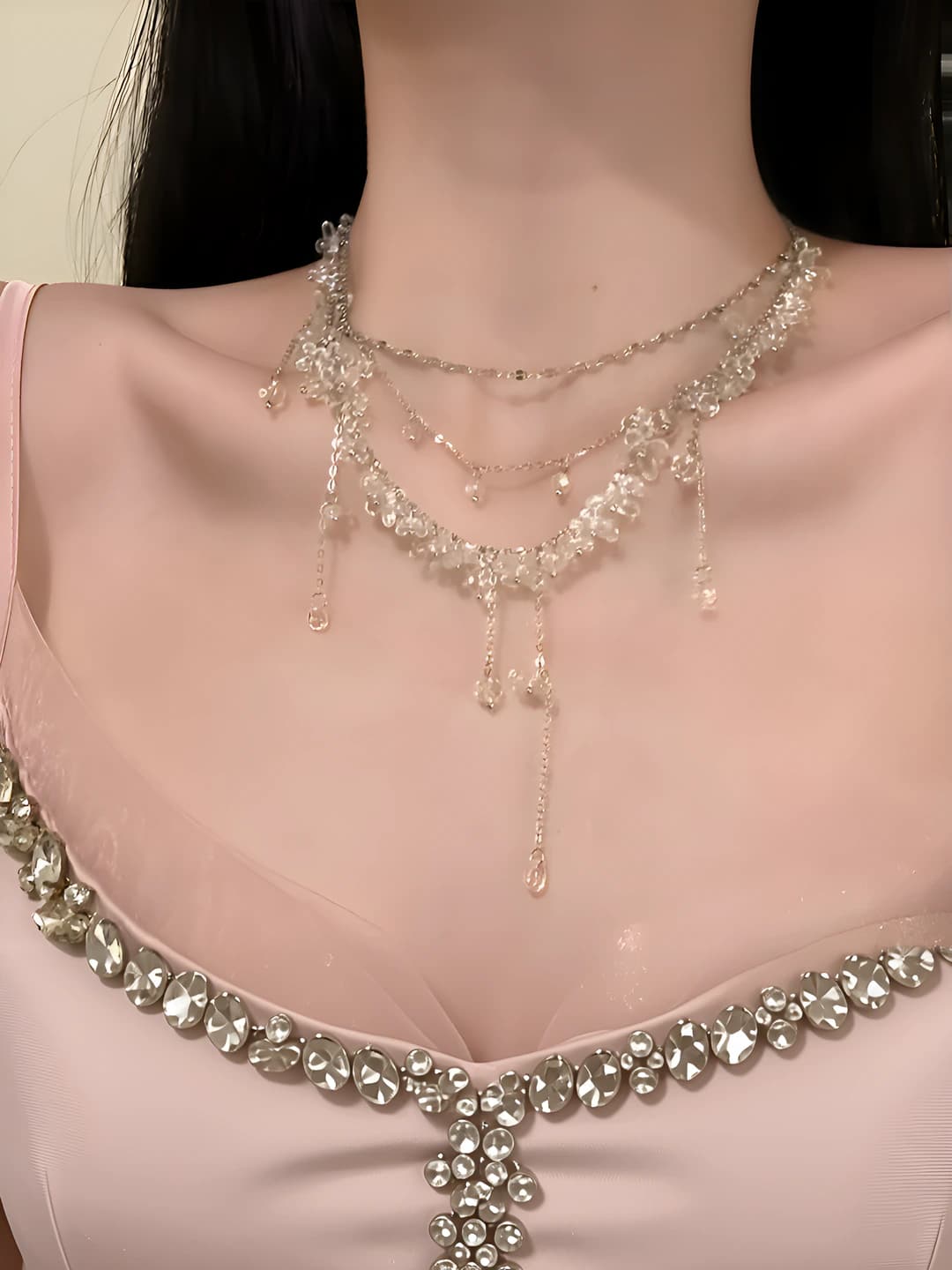 9# Necklace-White