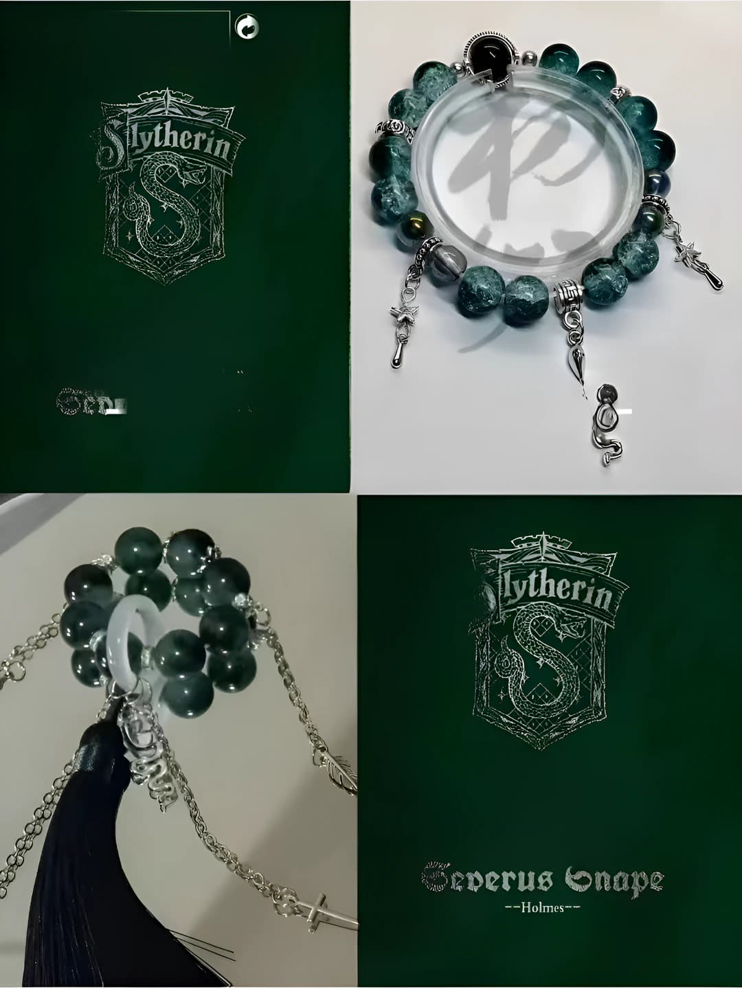 Slytherin bracelet + bracelet [2 pc]
