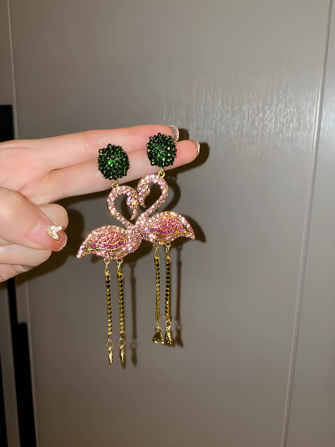 16# Silver pin - Pink