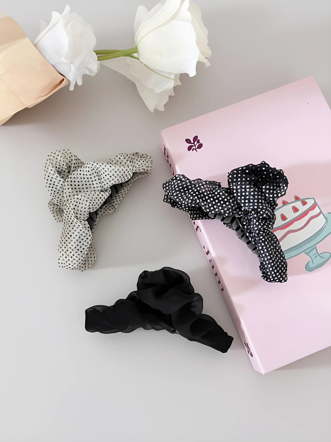 Women's hair claw clip: mesh, claw clip, claw clip, claw clip, claw clip