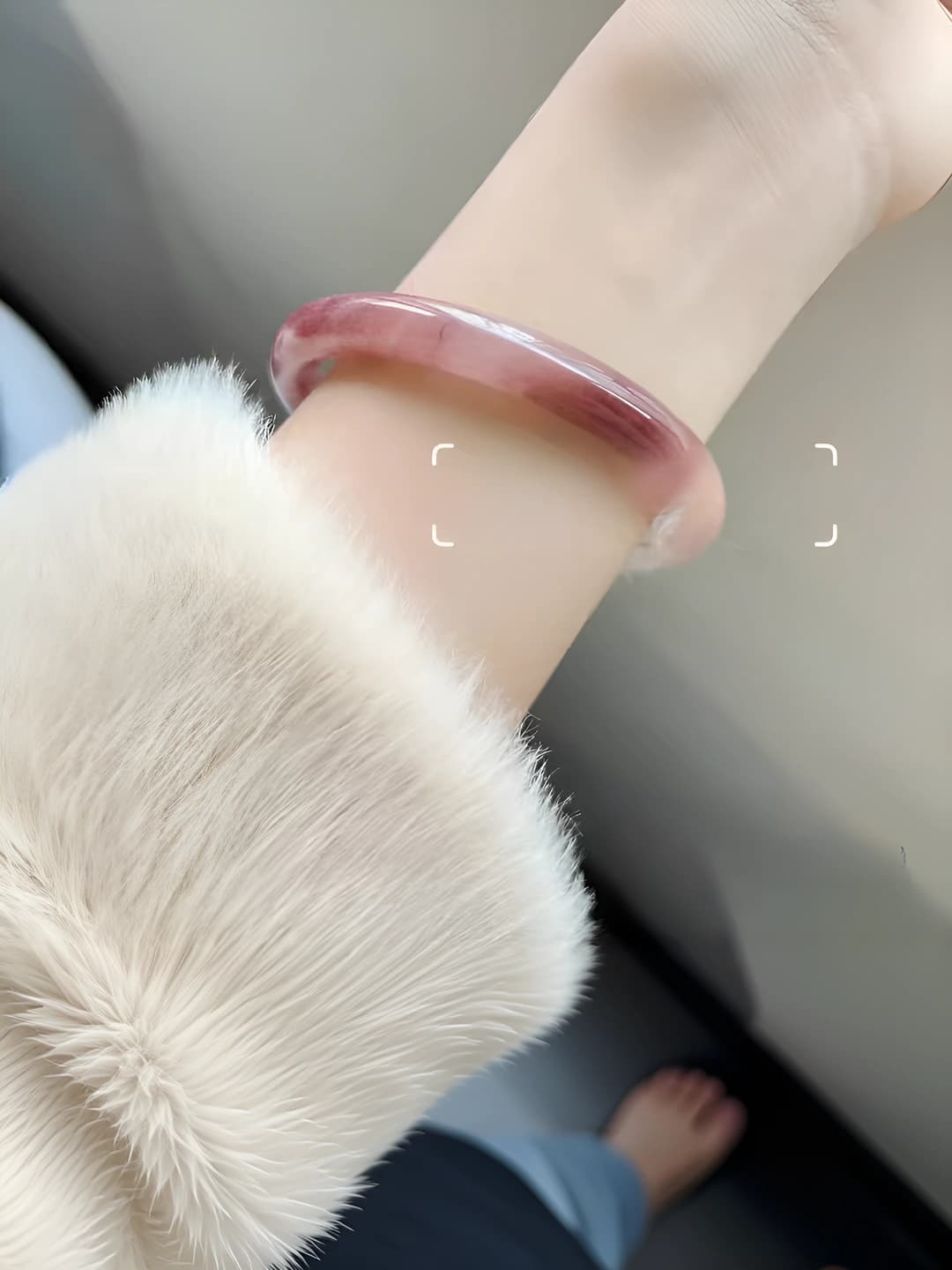 Qalin bilakuzuk binafsha 1 dona 58 mm