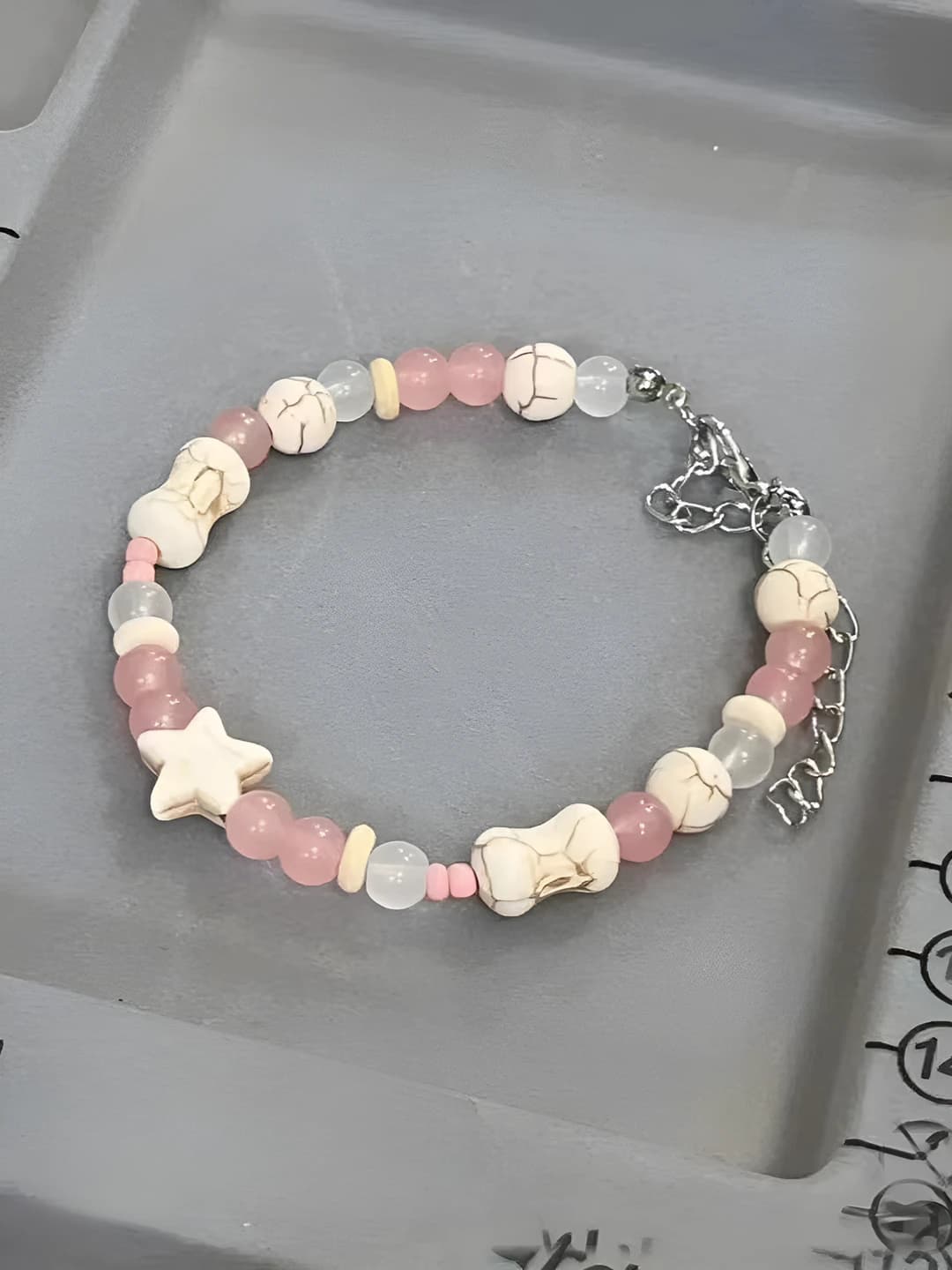 Pink Neptune bracelet