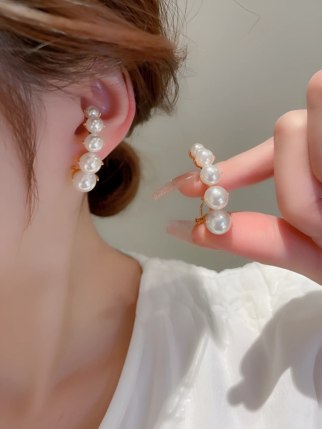 10# Серебряная игла - Белый