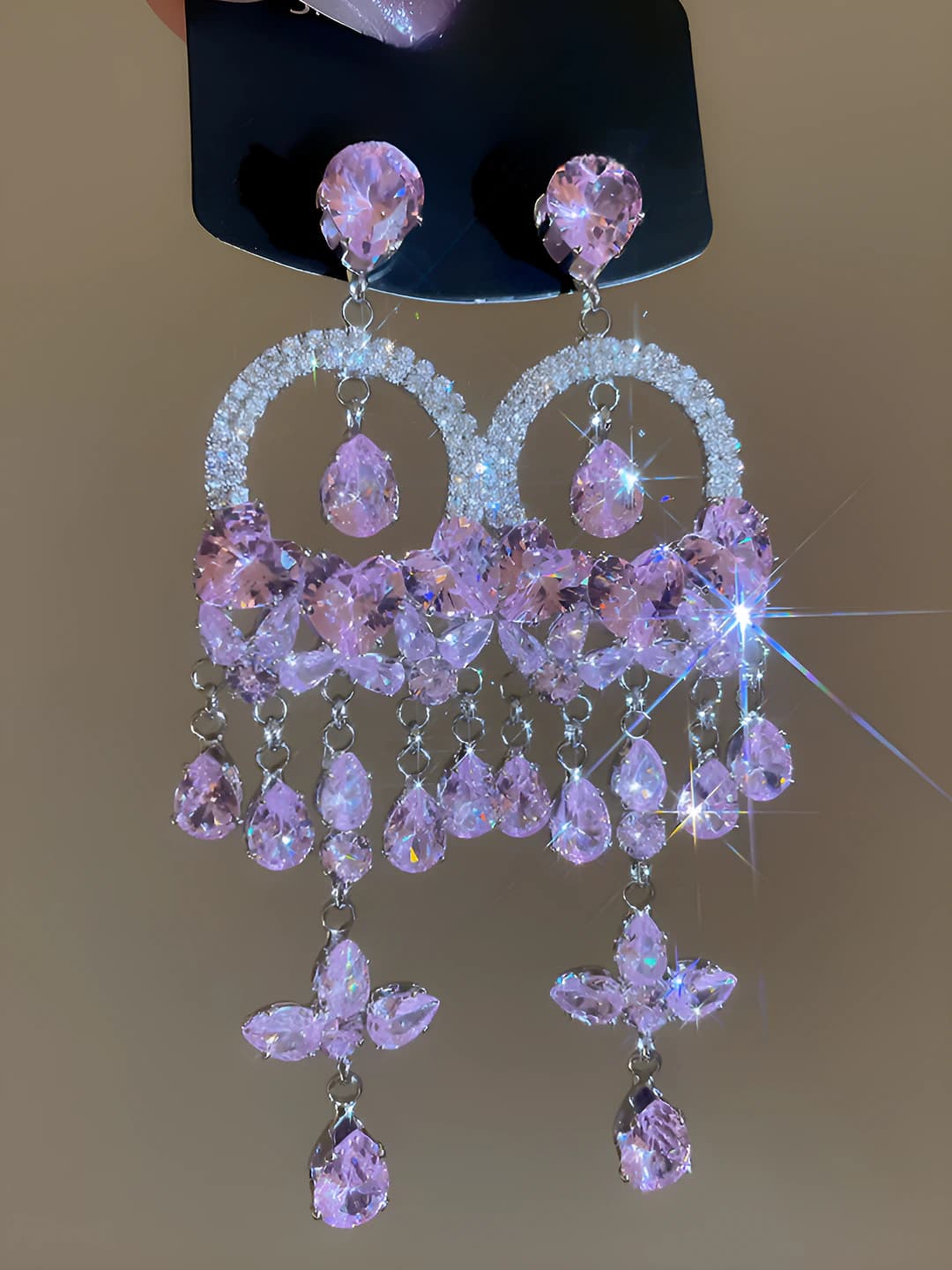 34# Silver pin - Pink