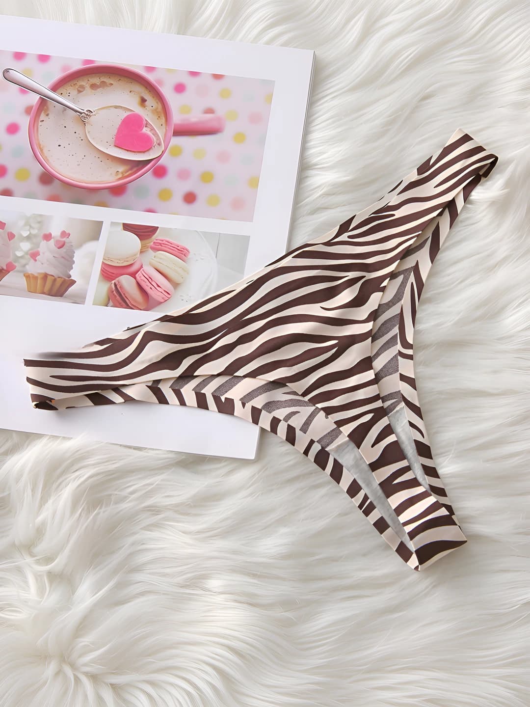 Zebra naqshli print