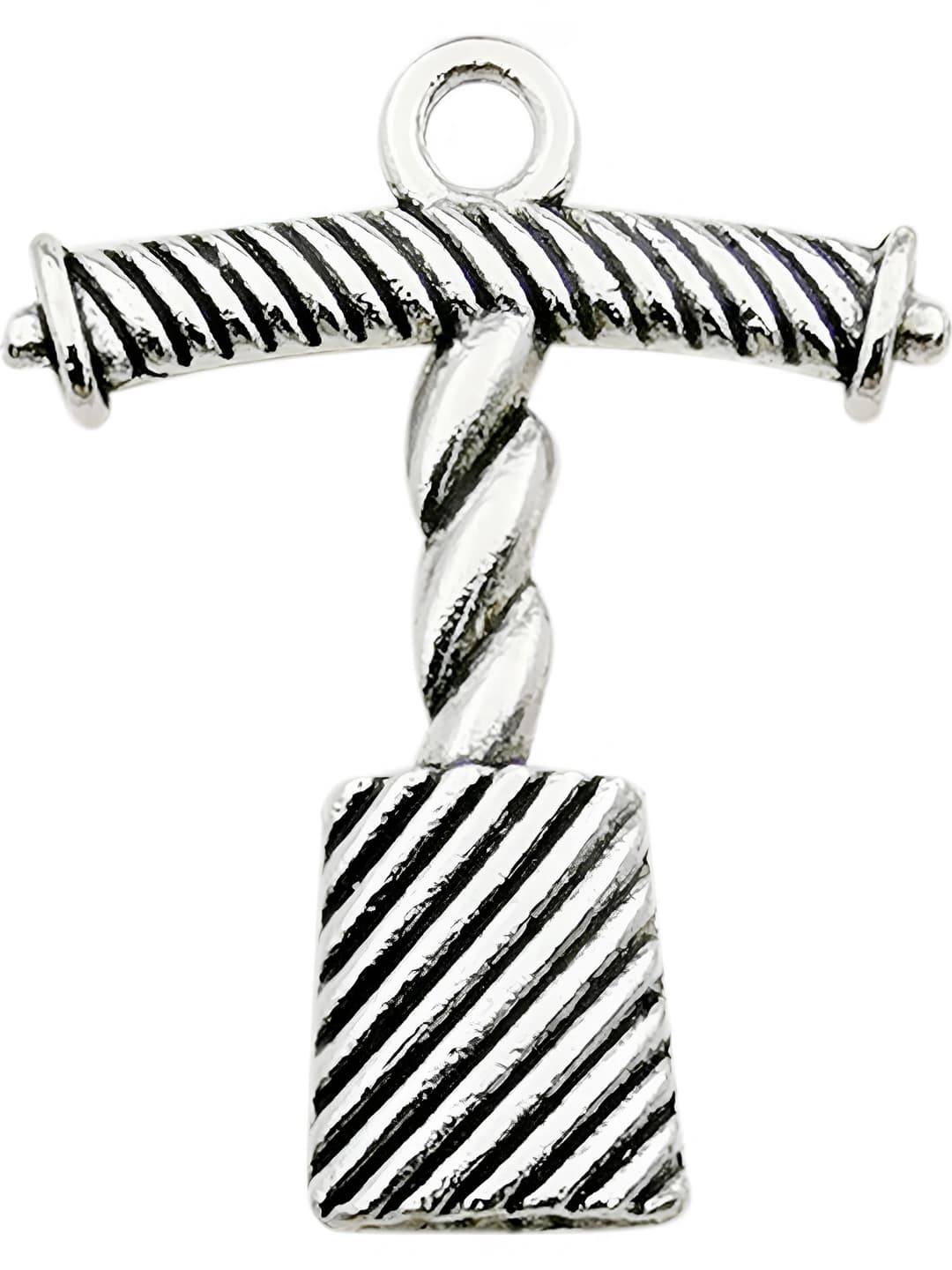 1 pc corkscrew 20x25mm-1.7g