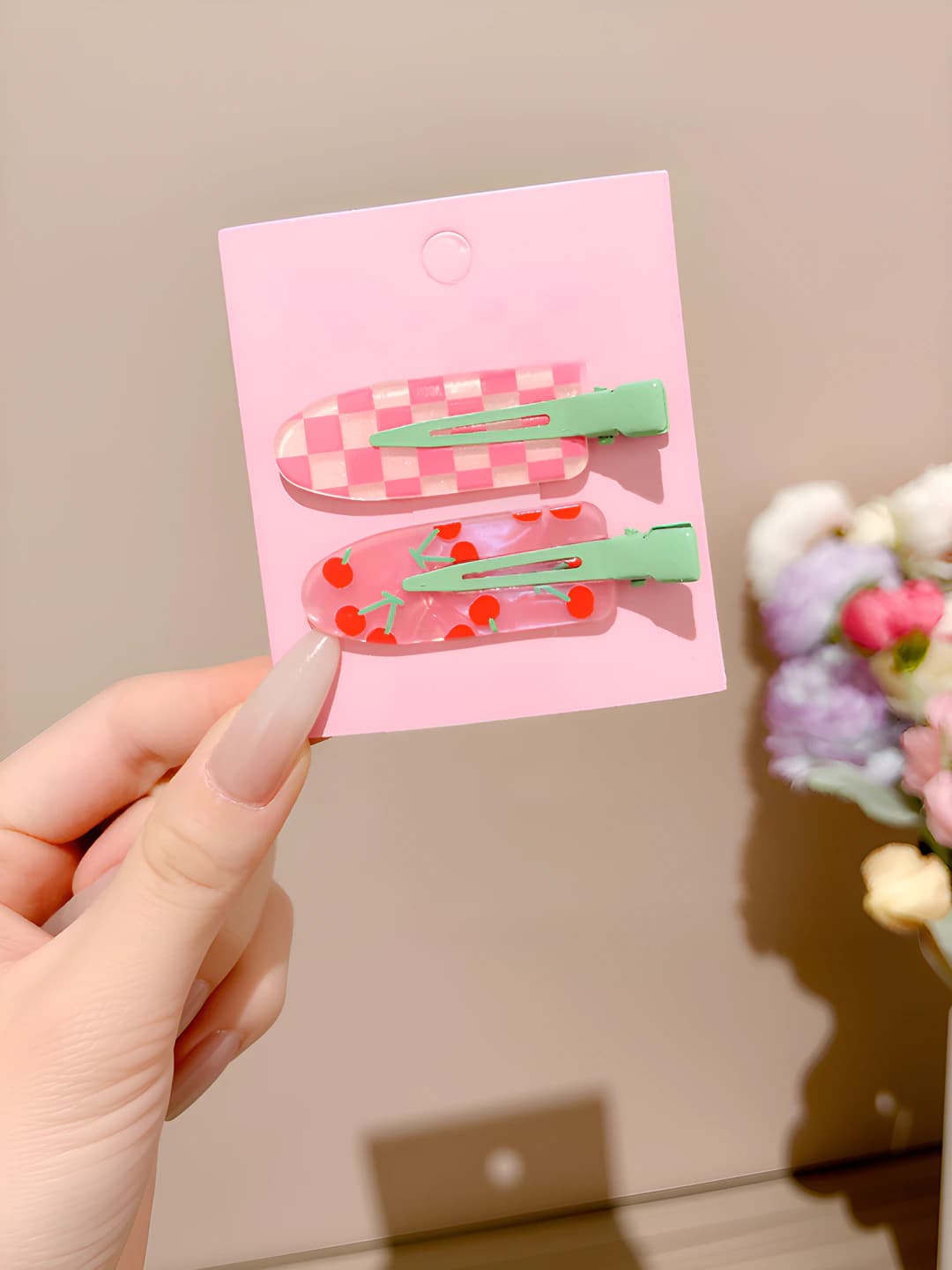 Cherry yogurt, 2 pcs, 6 cm