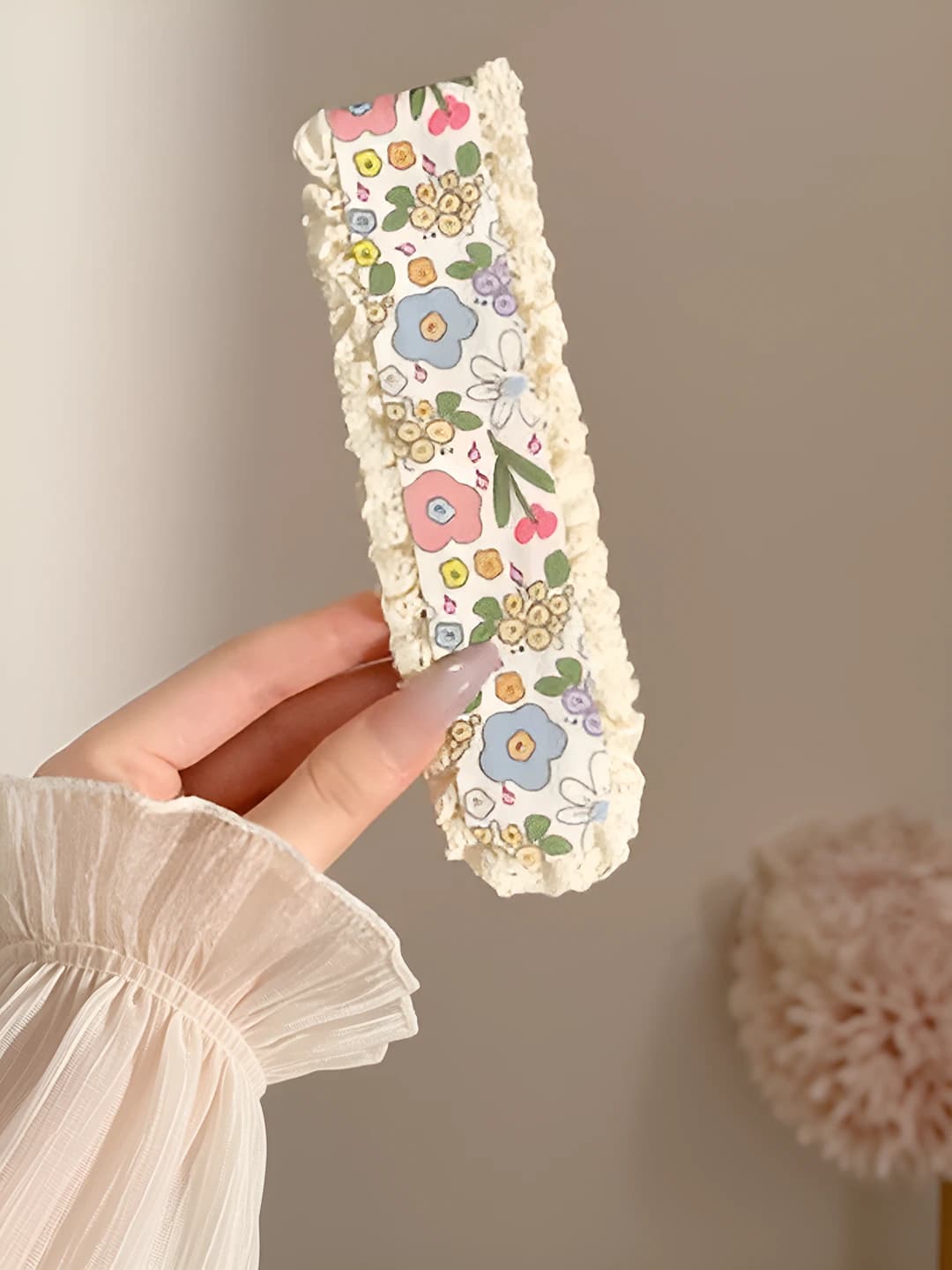 4# Маленькие полевые цветы, 34*5 см