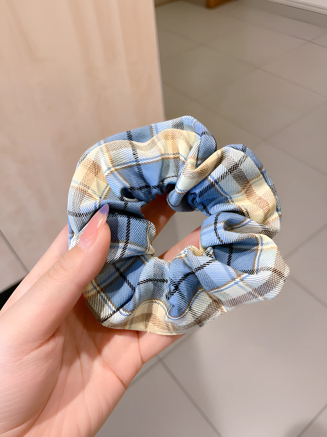 19# Light blue plaid