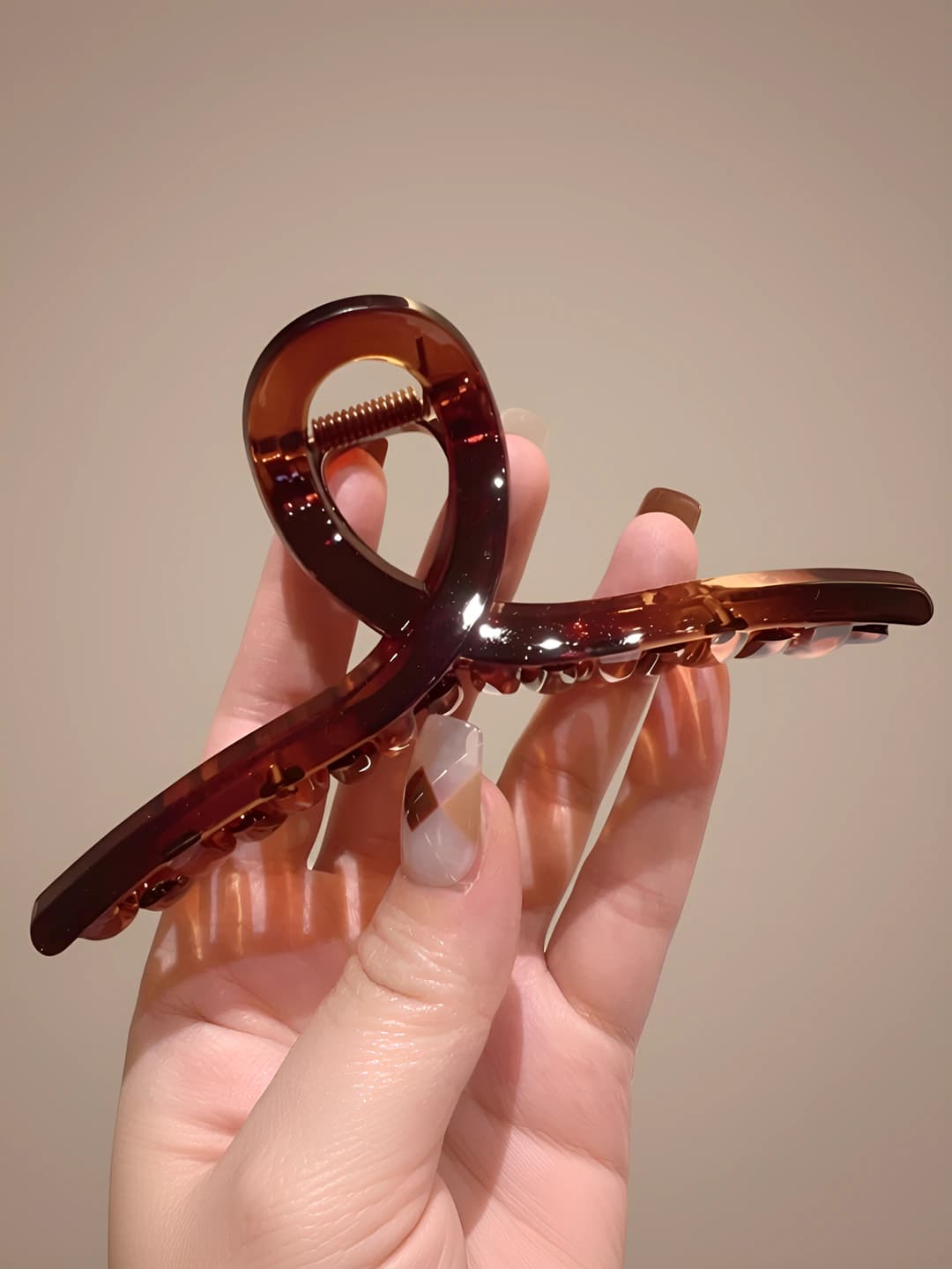 Amber brown, 13 cm