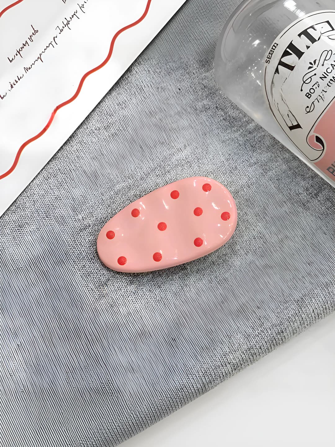 Pink, polka dot