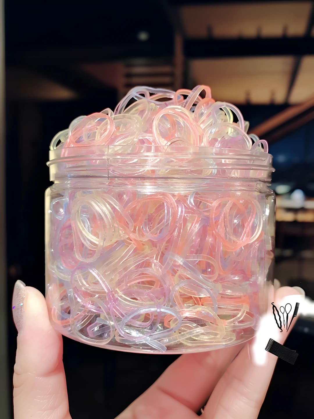 Малый утолщённый прозрачный, 800 шт, коробка