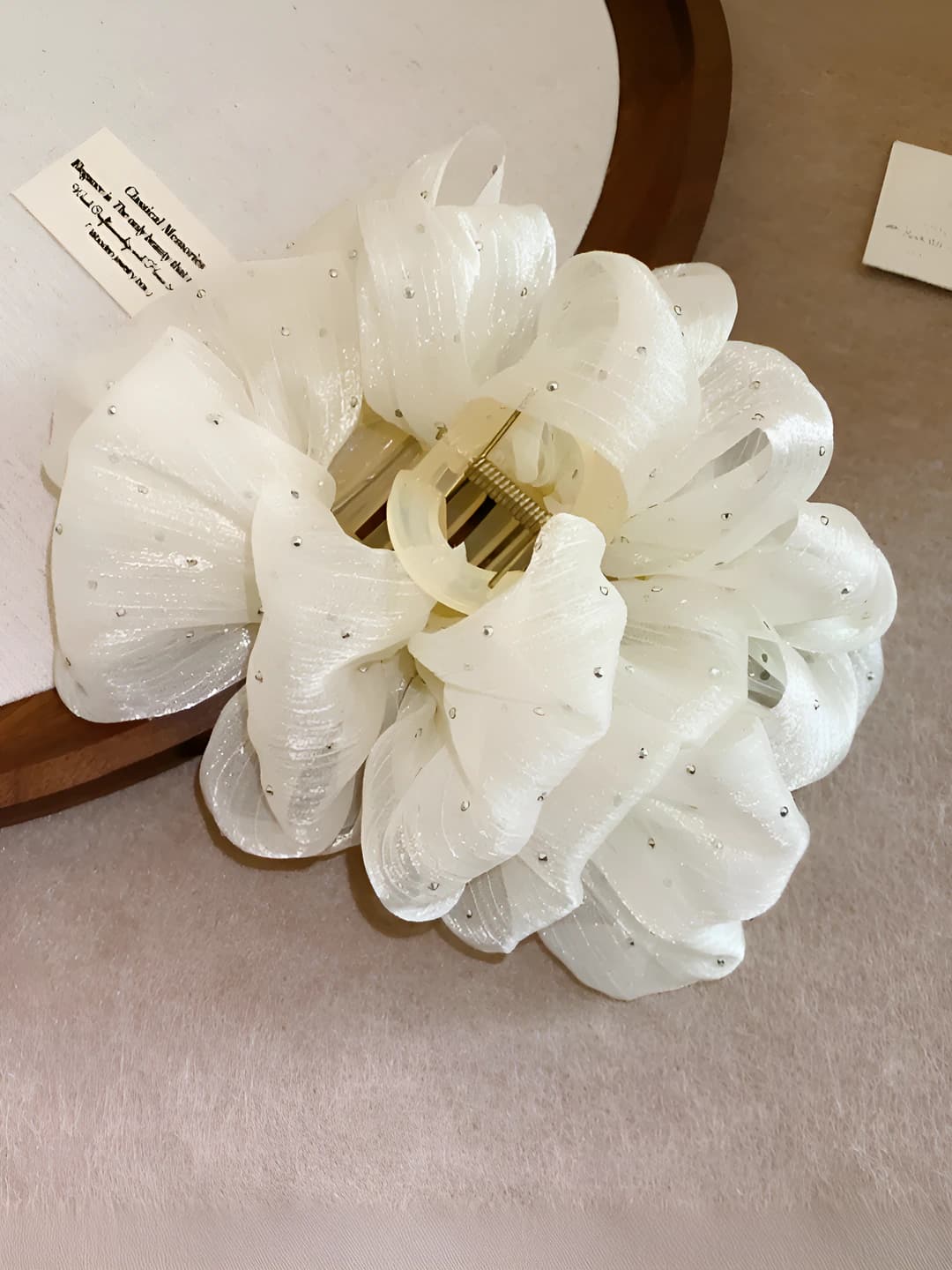 40# Claw clip - White