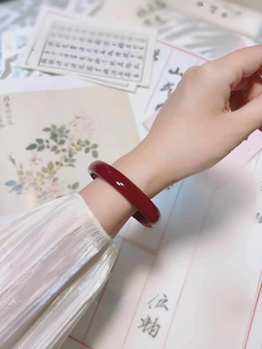 12mm Flat red 1 pc