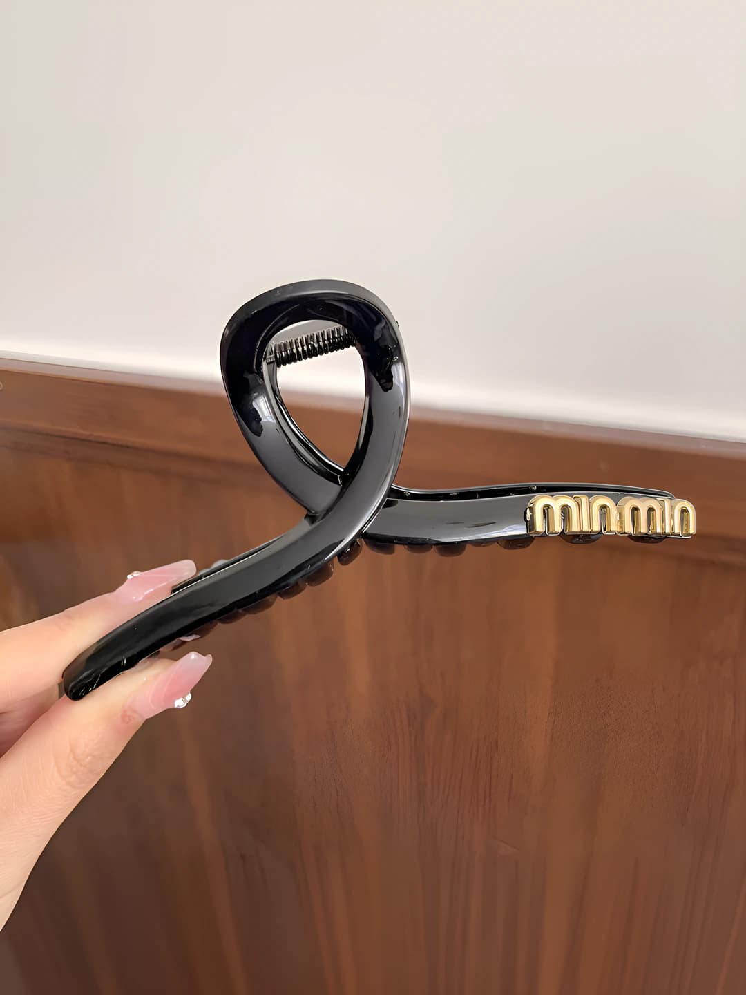 Чёрный, глянцевый, 13 см