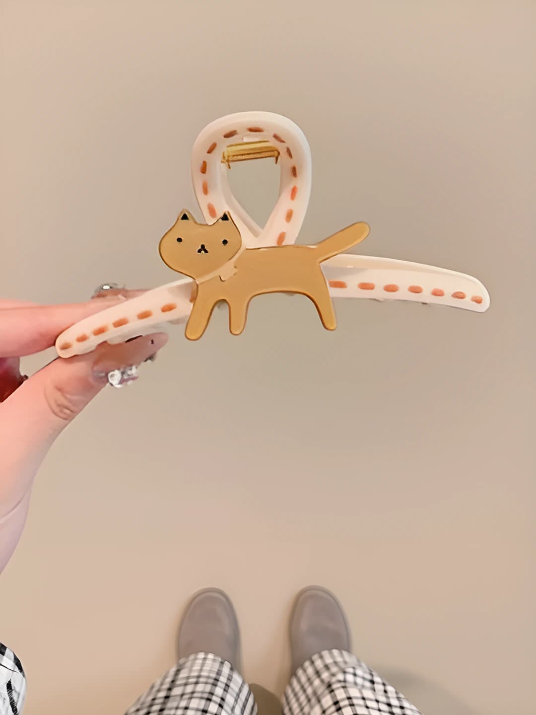 Cat, double-sided 13 cm