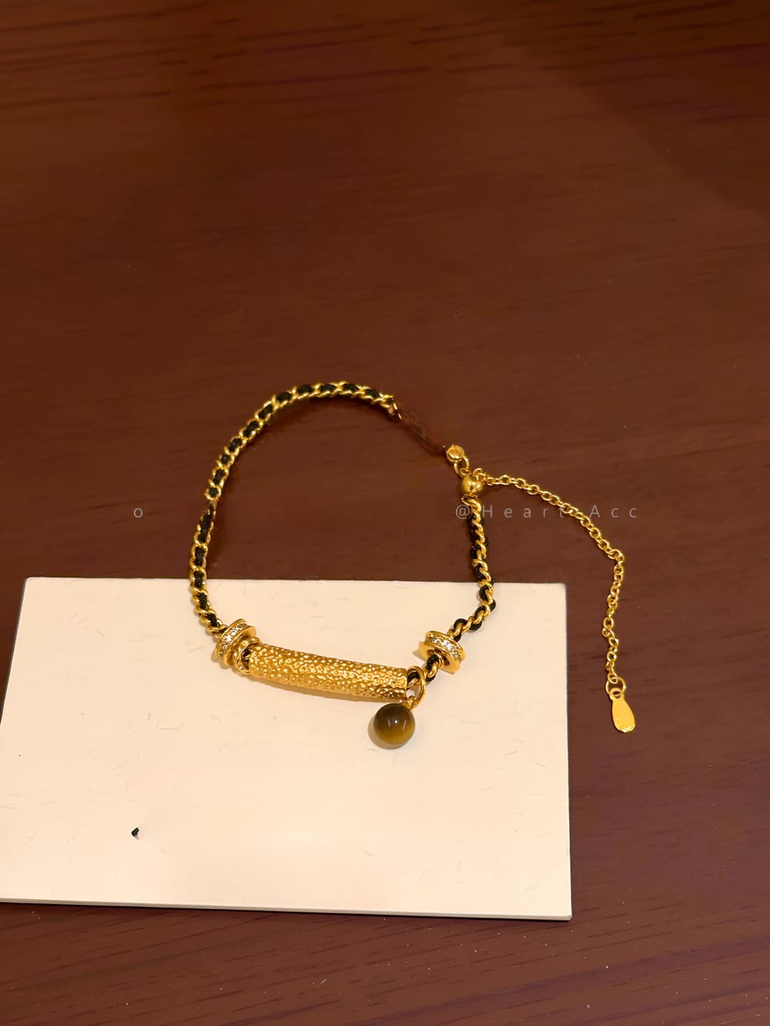 Gold Smile Wrap Bracelet