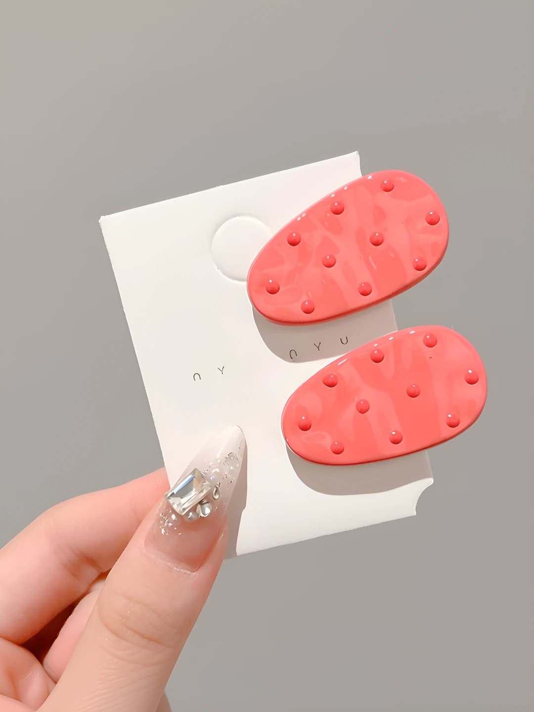 3# Rose red 2 pcs 4 cm