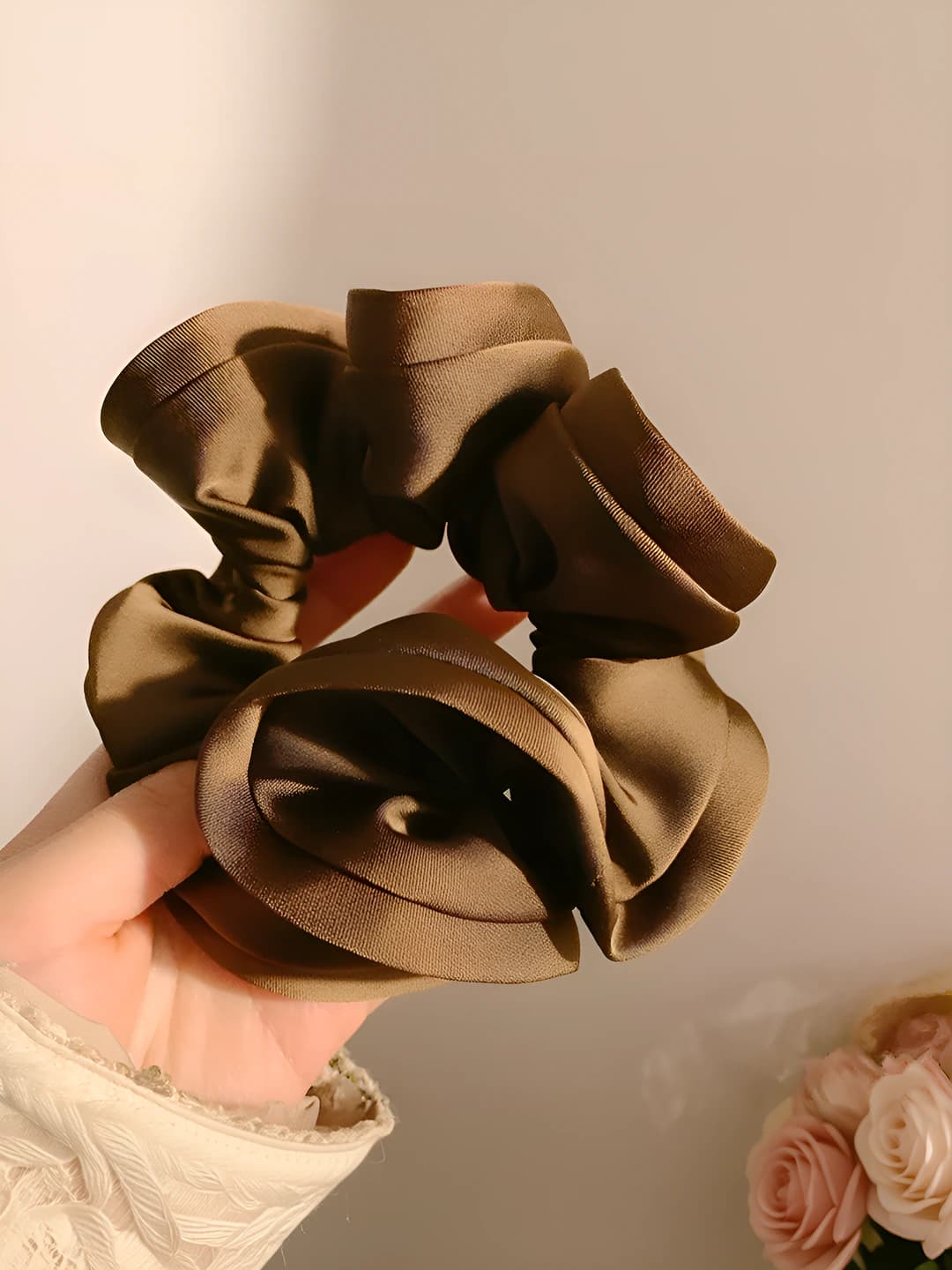 Dark brown, 14 cm
