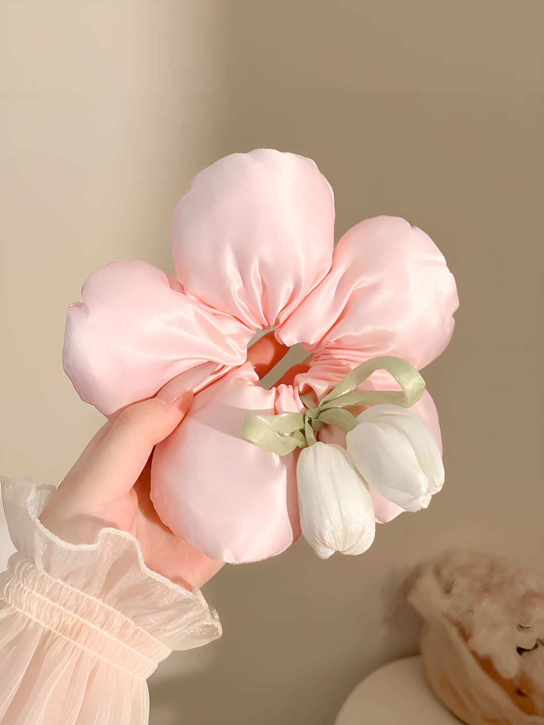 1# Pink tulip, 16 cm