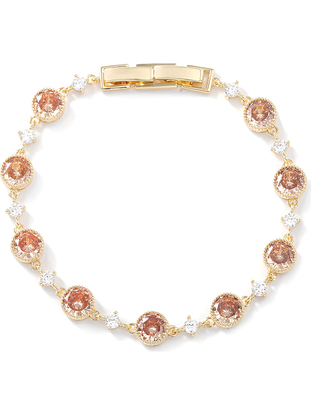 ASL-0259QJ Champagne gold zircon