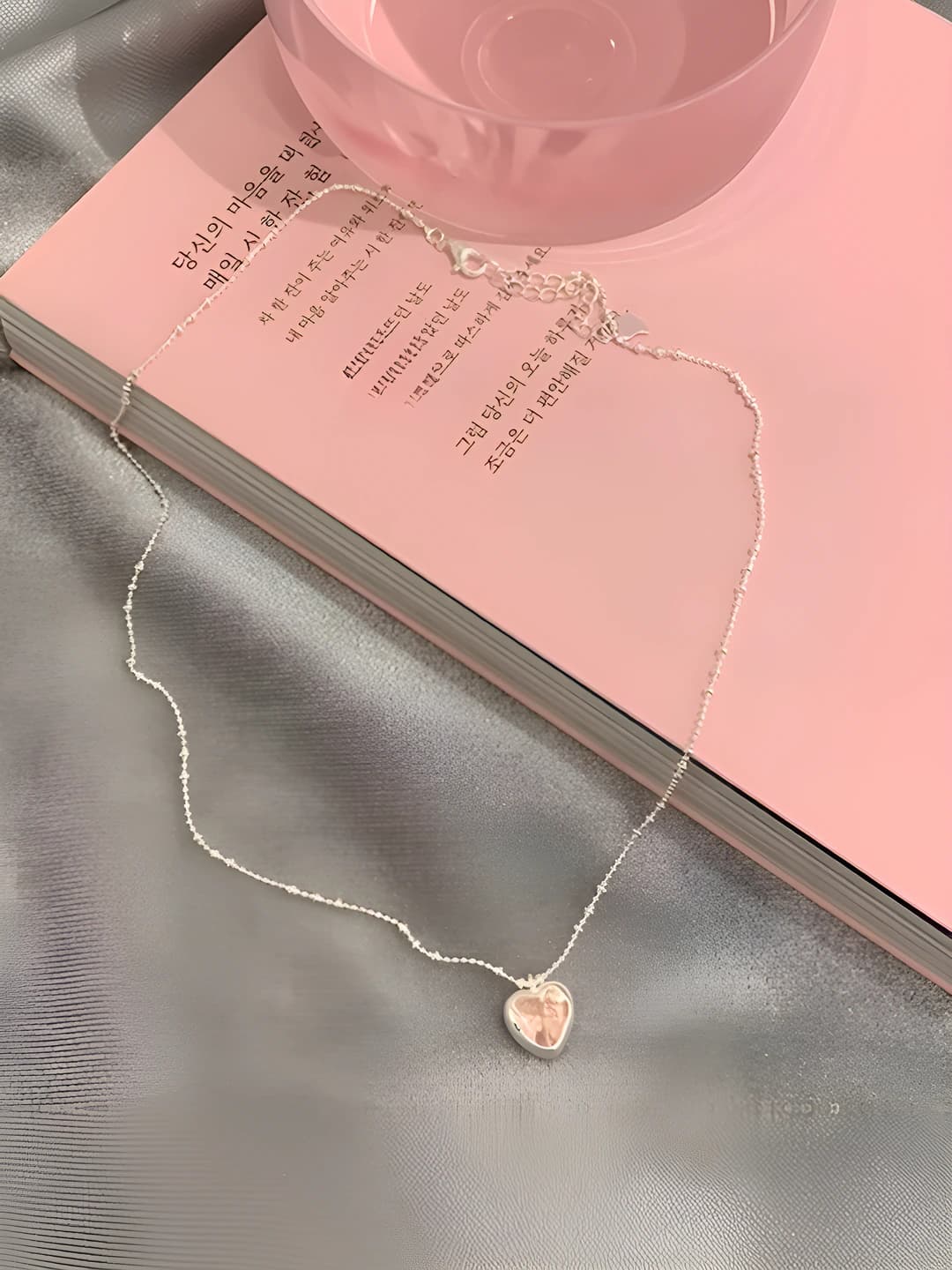Pink diamond heart 0250