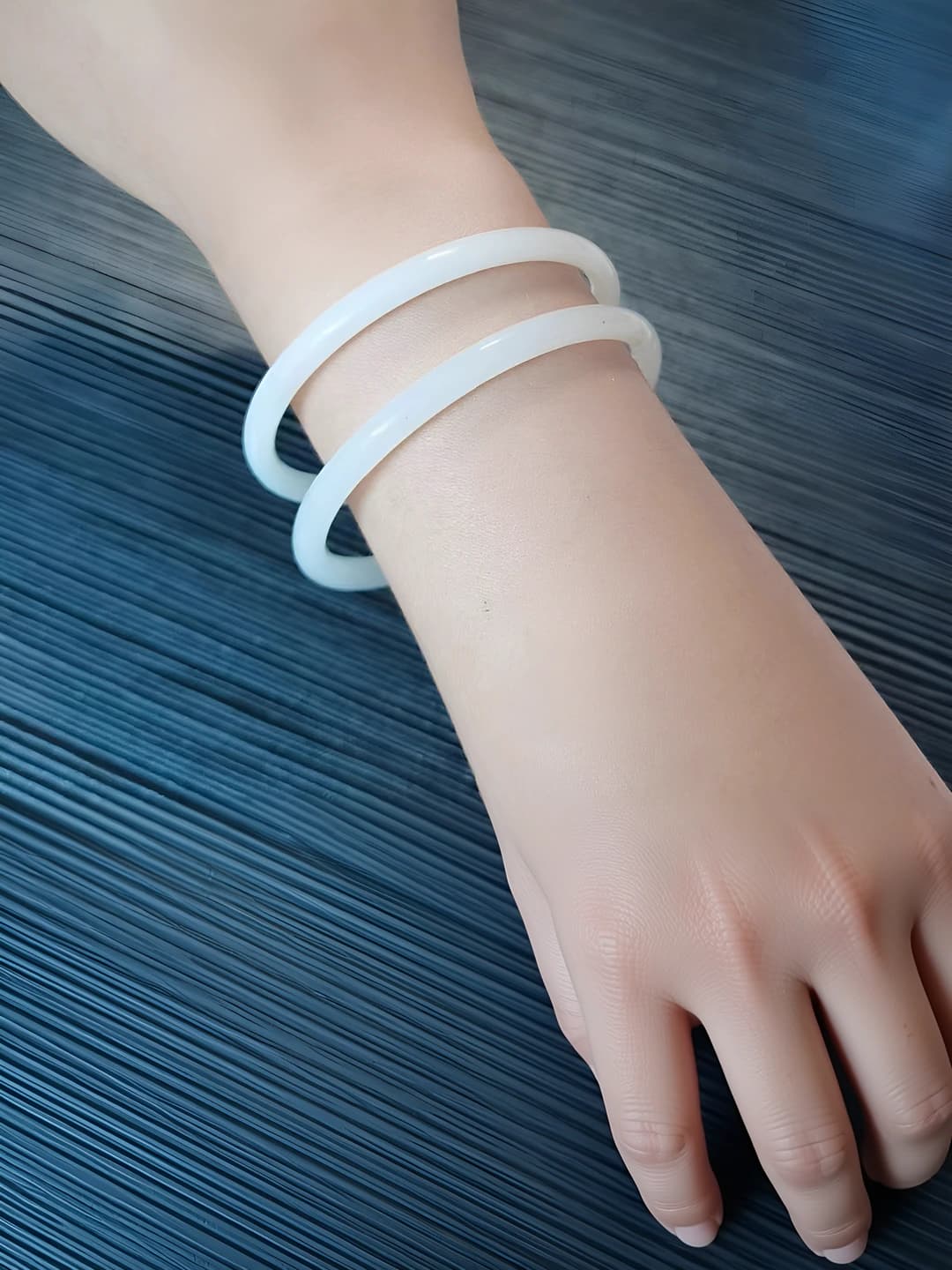【6mm】Jade white 1 pc