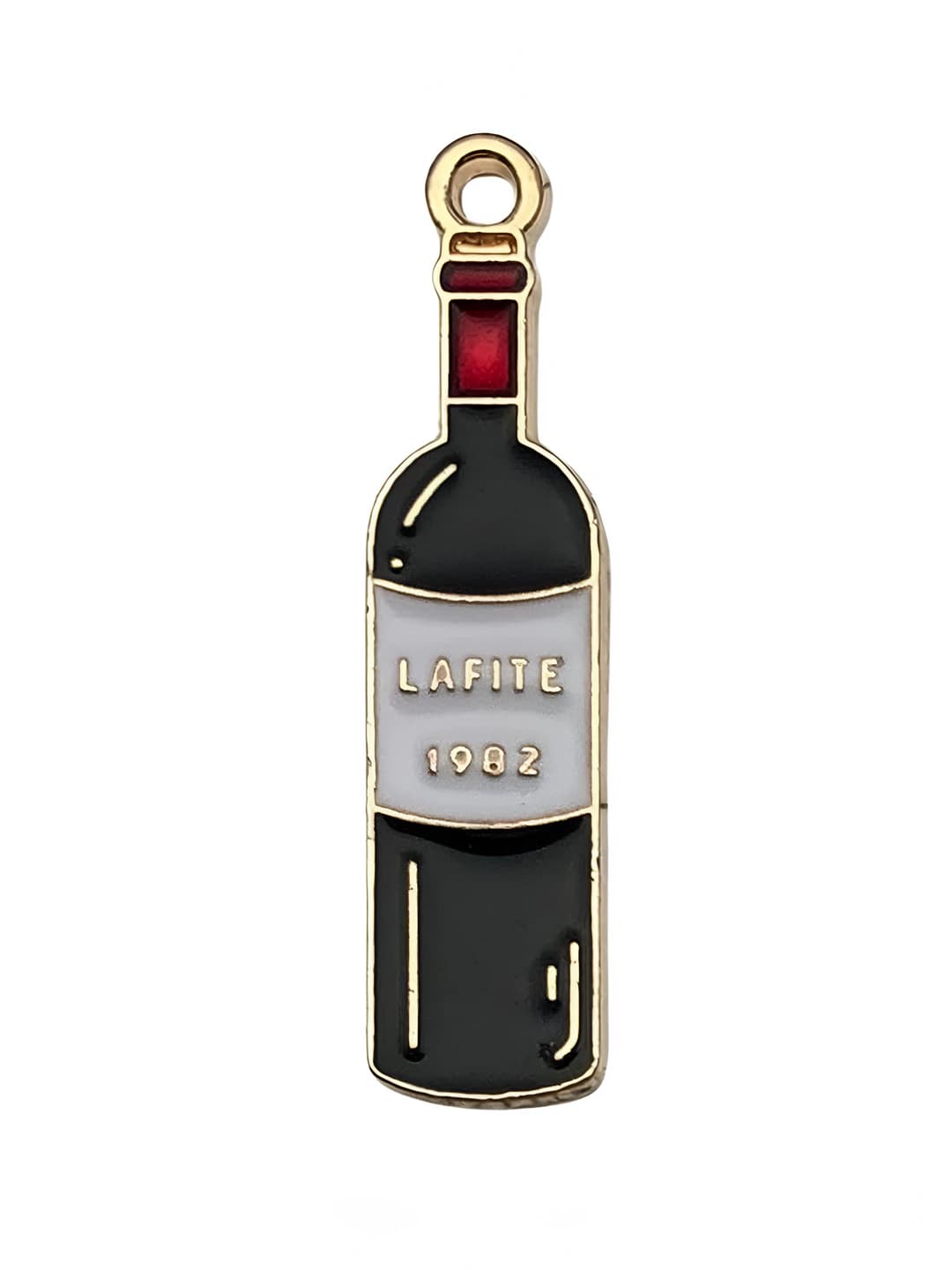 1 шт Чёрная бутылка вина 8x32mm-1.4g