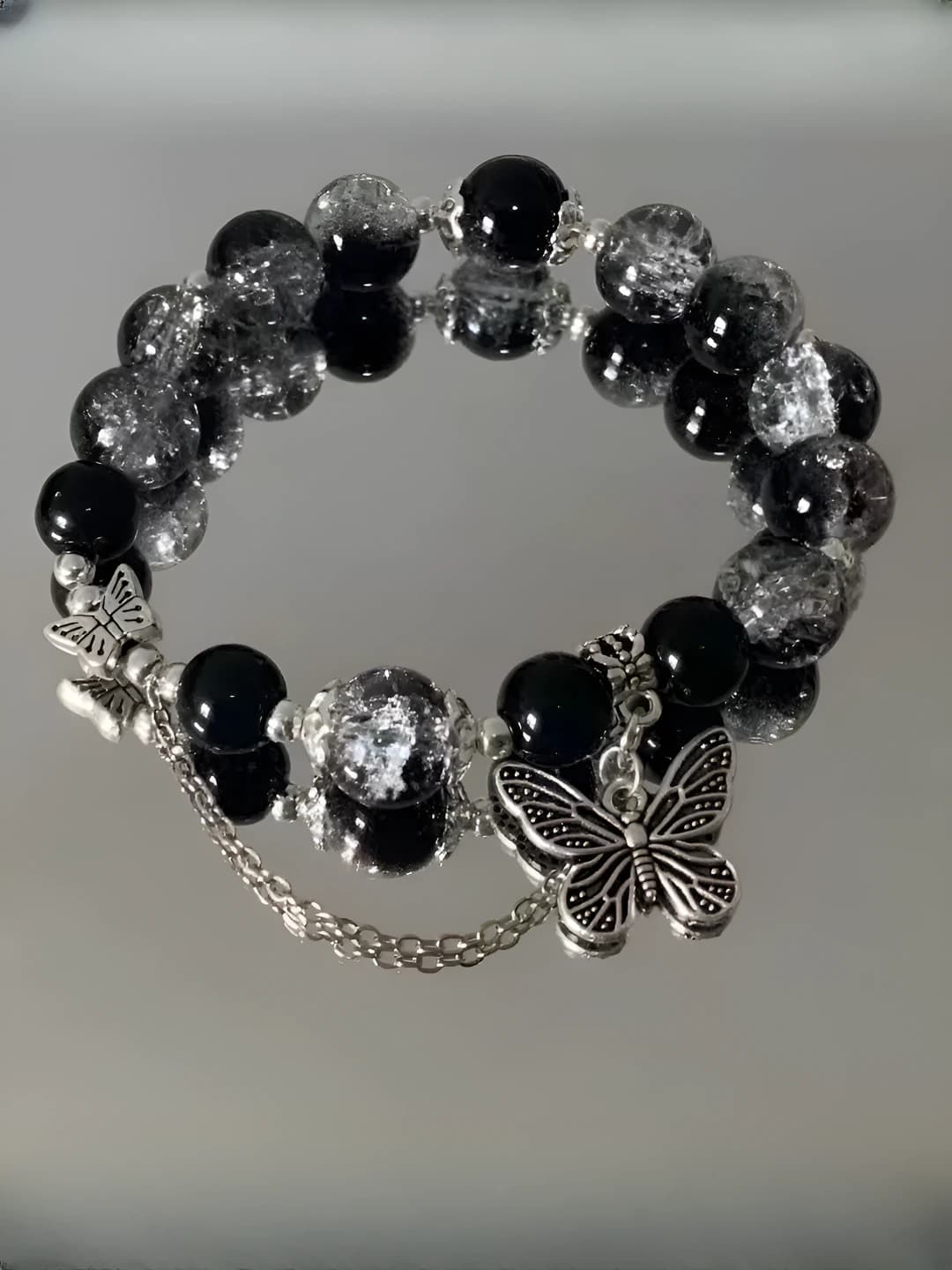 M746, black pearl butterfly