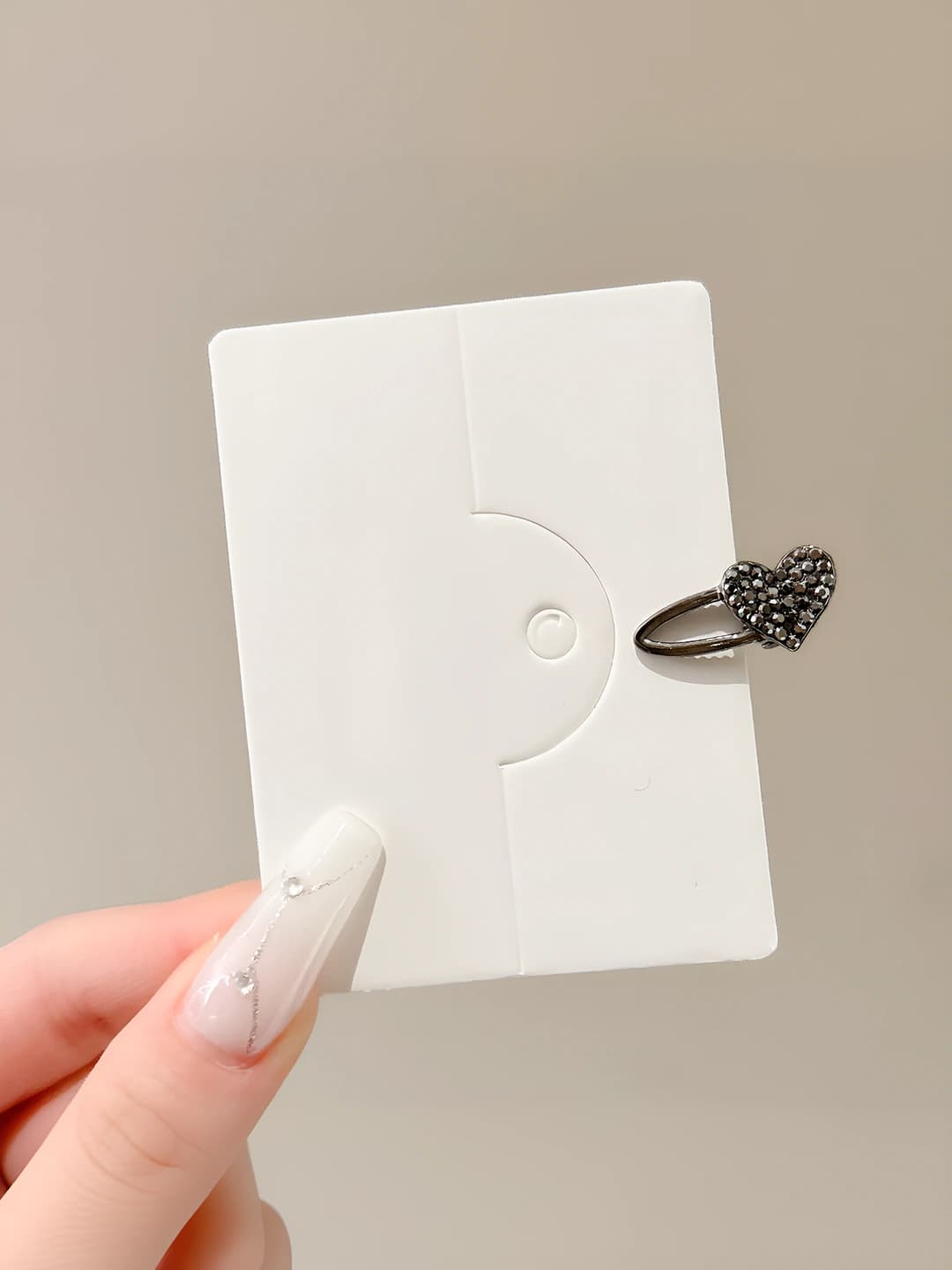4# Heart clip, 1 pc