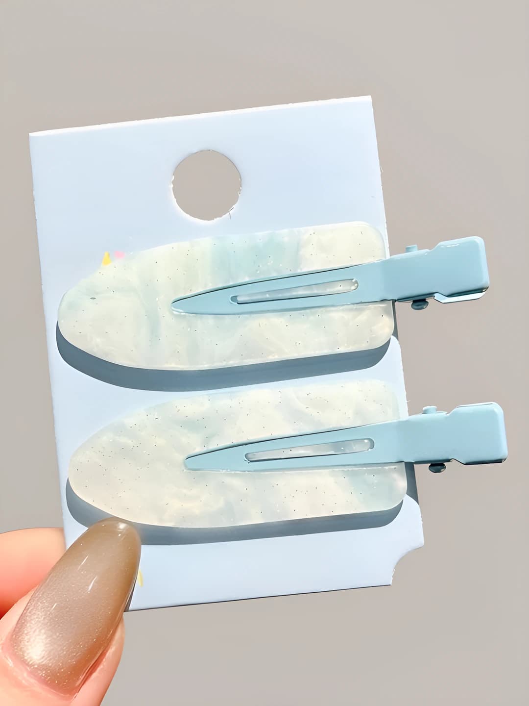 4# Sky blue 2 pcs - 6.5 cm