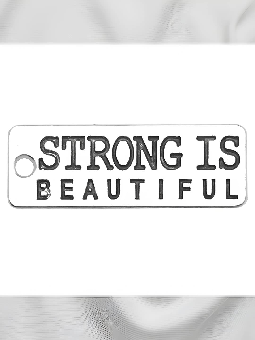 1 pc 'strong' letters 10x27mm-1.7g
