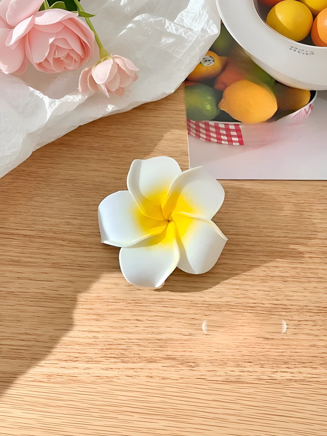 1# Plumeria clip - small 5.5 cm