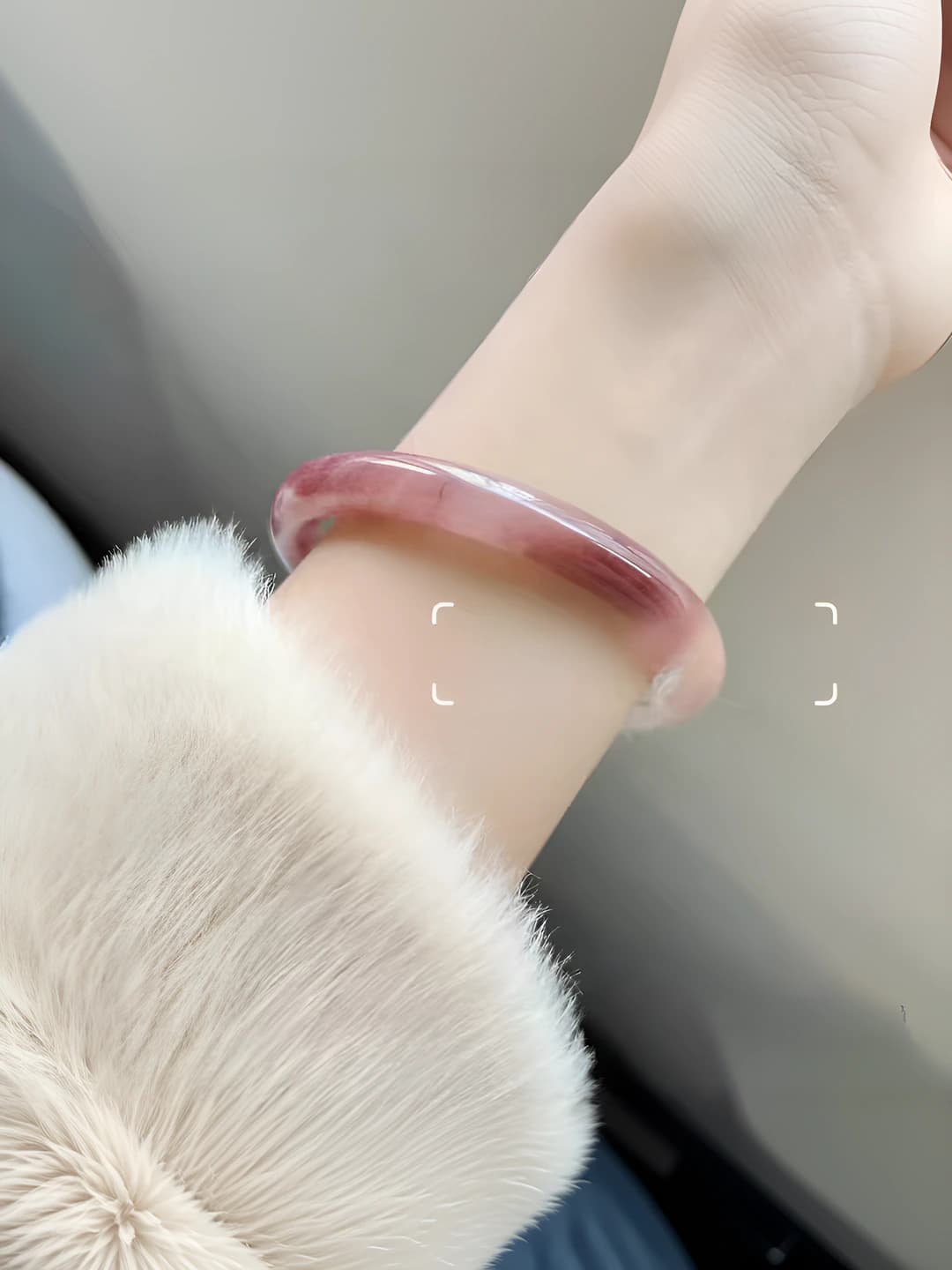 Qalin bilakuzuk binafsha 1 dona 62 mm
