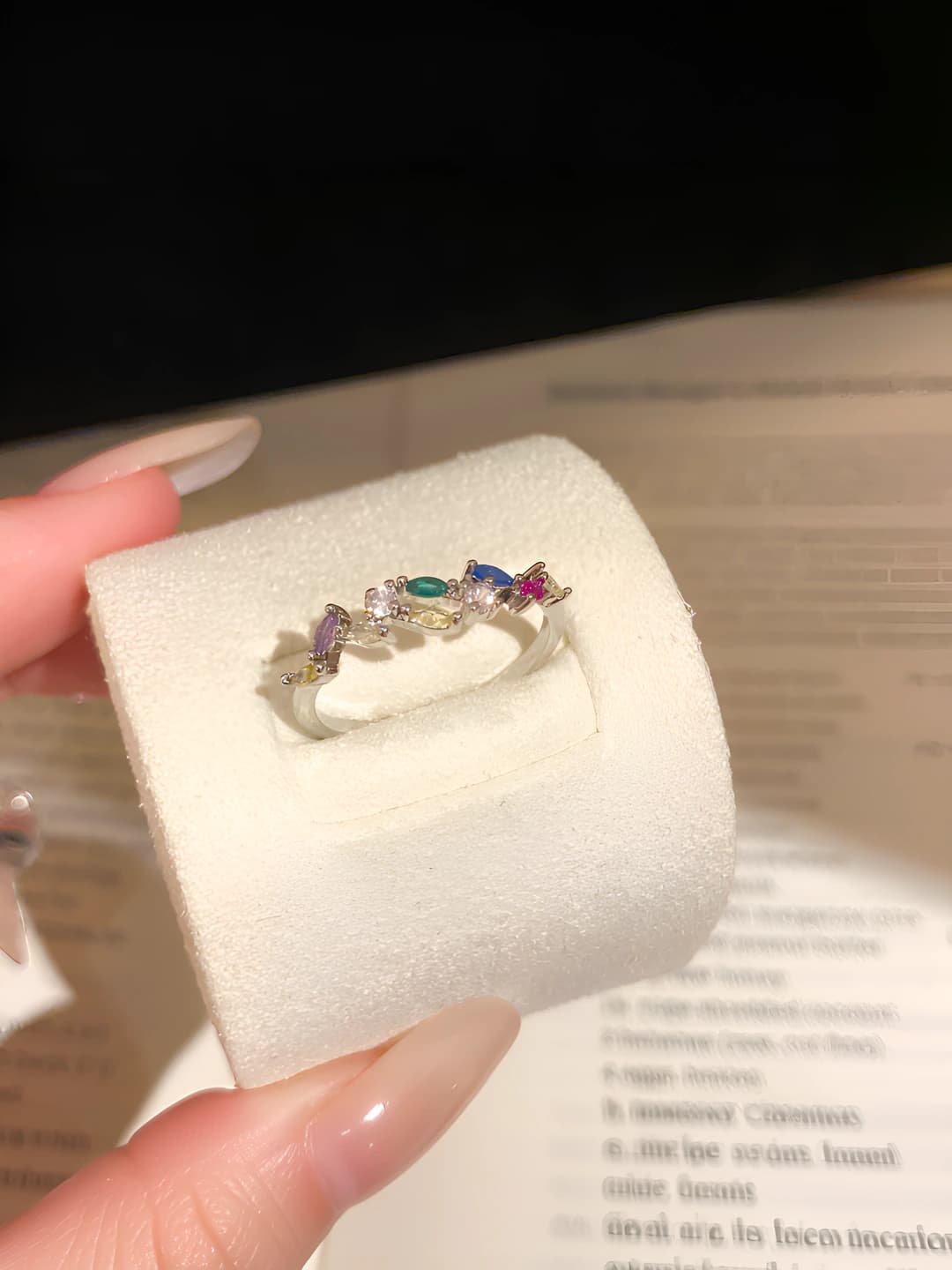 Silver, multicolour