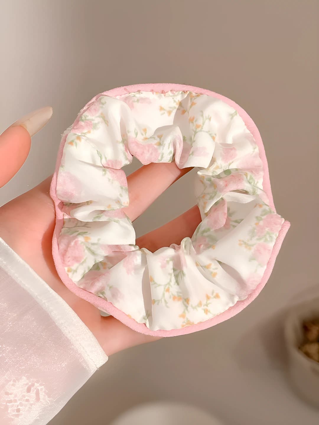Pink & white, 10 cm