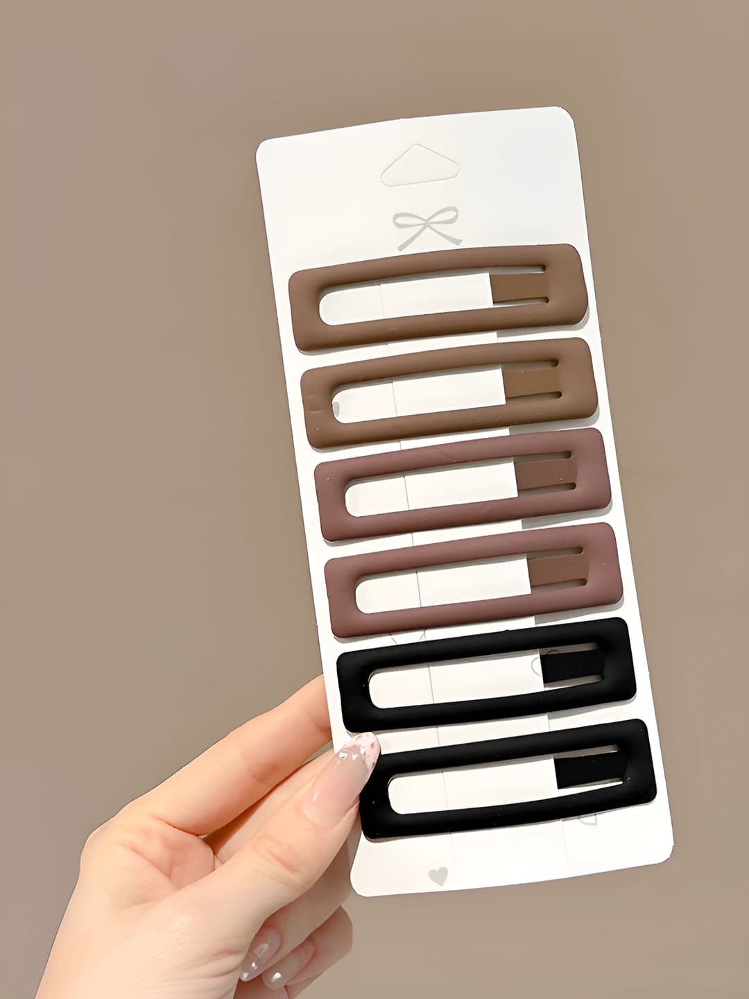 4# Black-coffee, 6 pcs, square