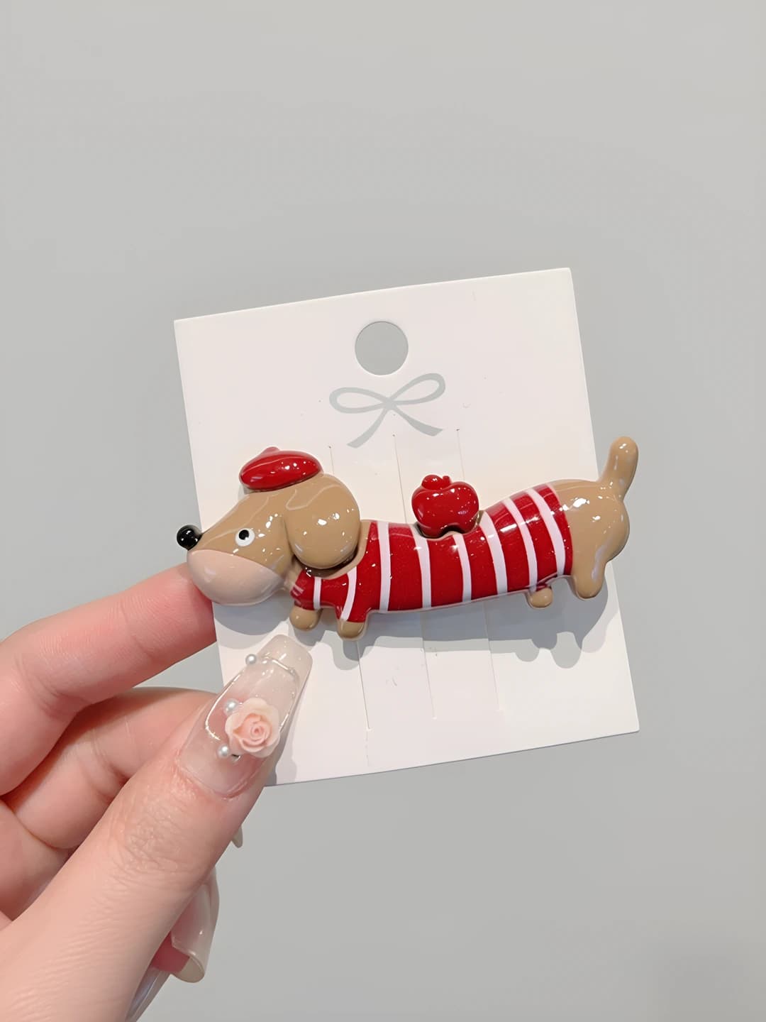 3# Red-coffee, 1 pc, ~4.5cm