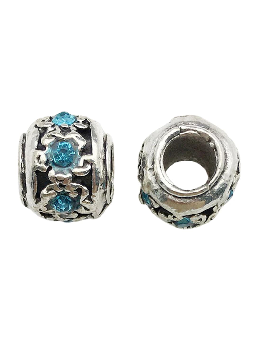 1 шт С бриллиантами Pan jumbo 9x10mm-2.8g