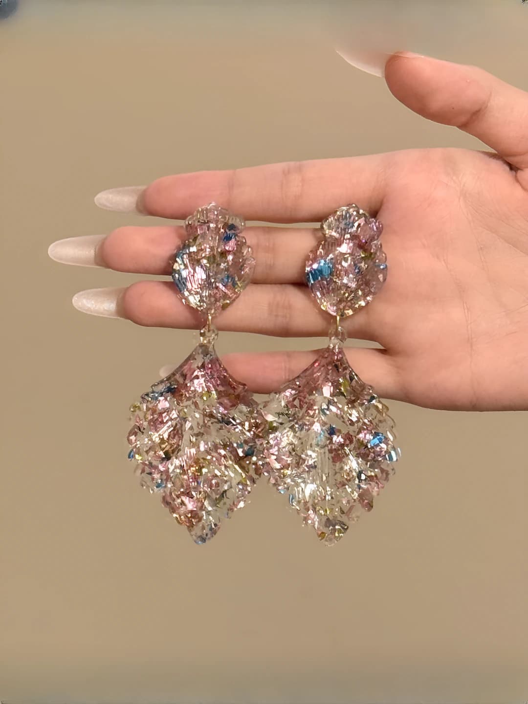 Серебряная игла - Розовый - Разноцветный
