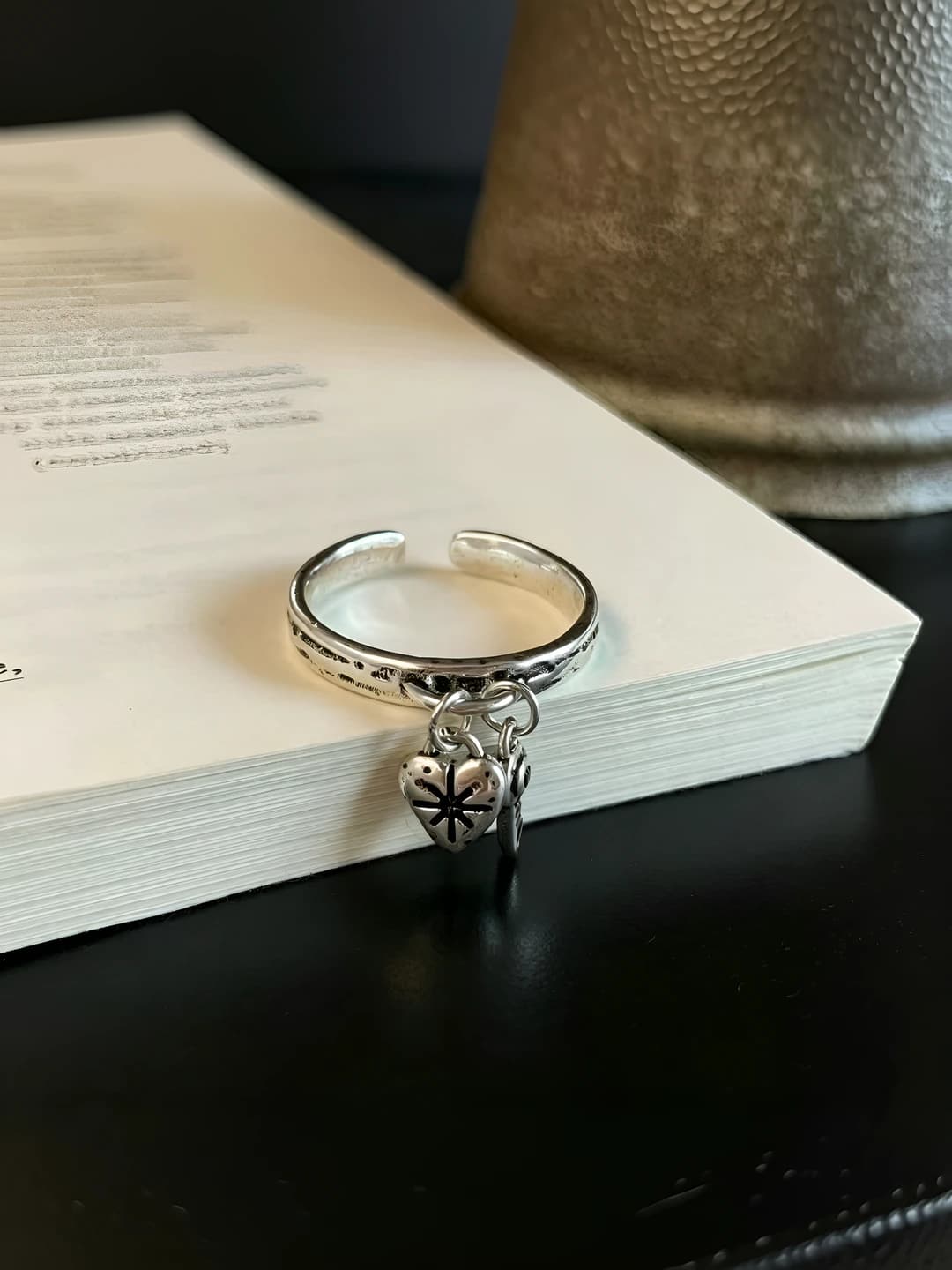 Heart key ring