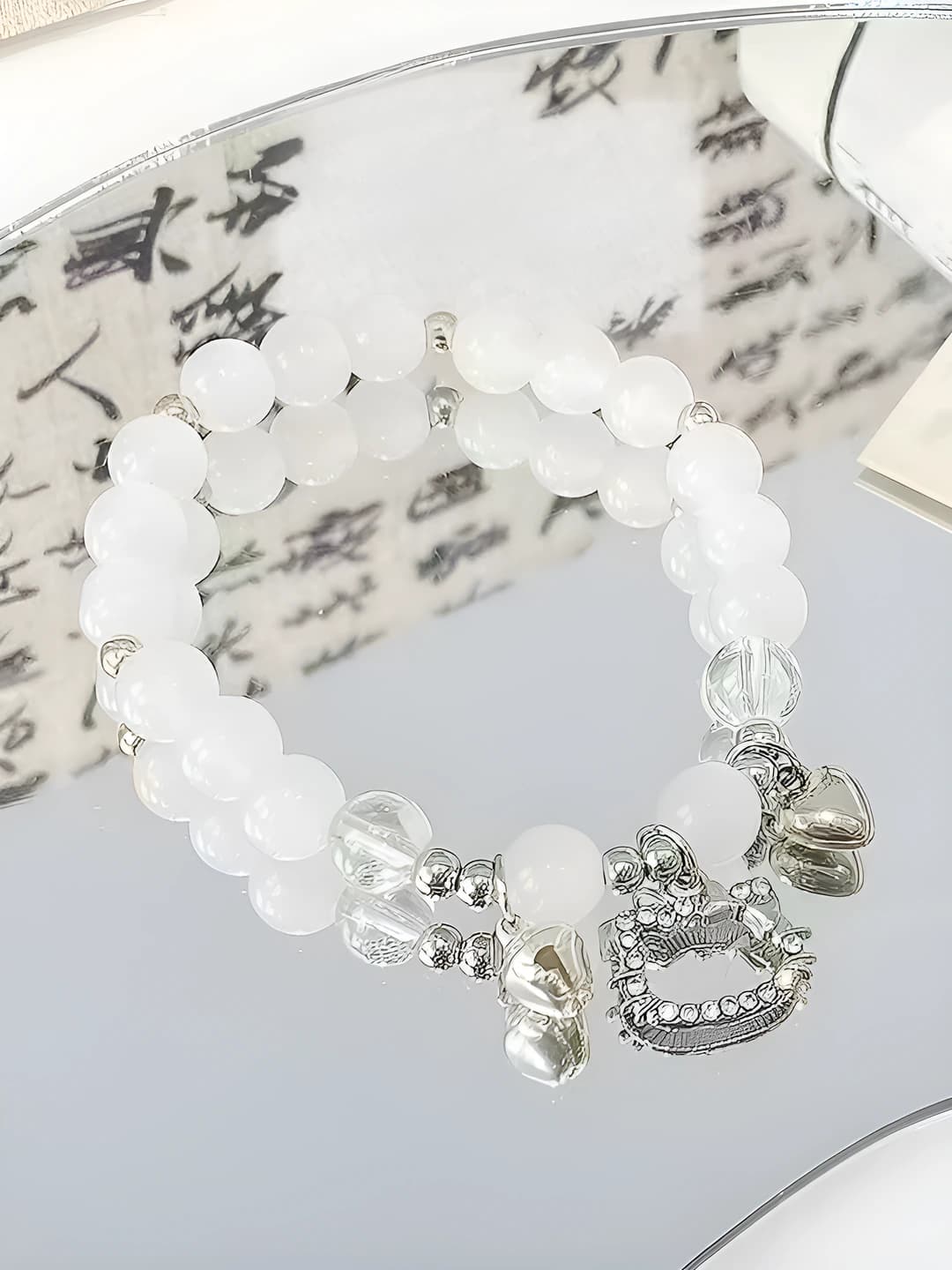 White stone Hello Kitty